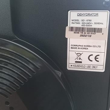 Tribest - Sedona Express 25 Lt. Meyve Ve Sebze Kurutma Makinesi - SDE-S6780-F