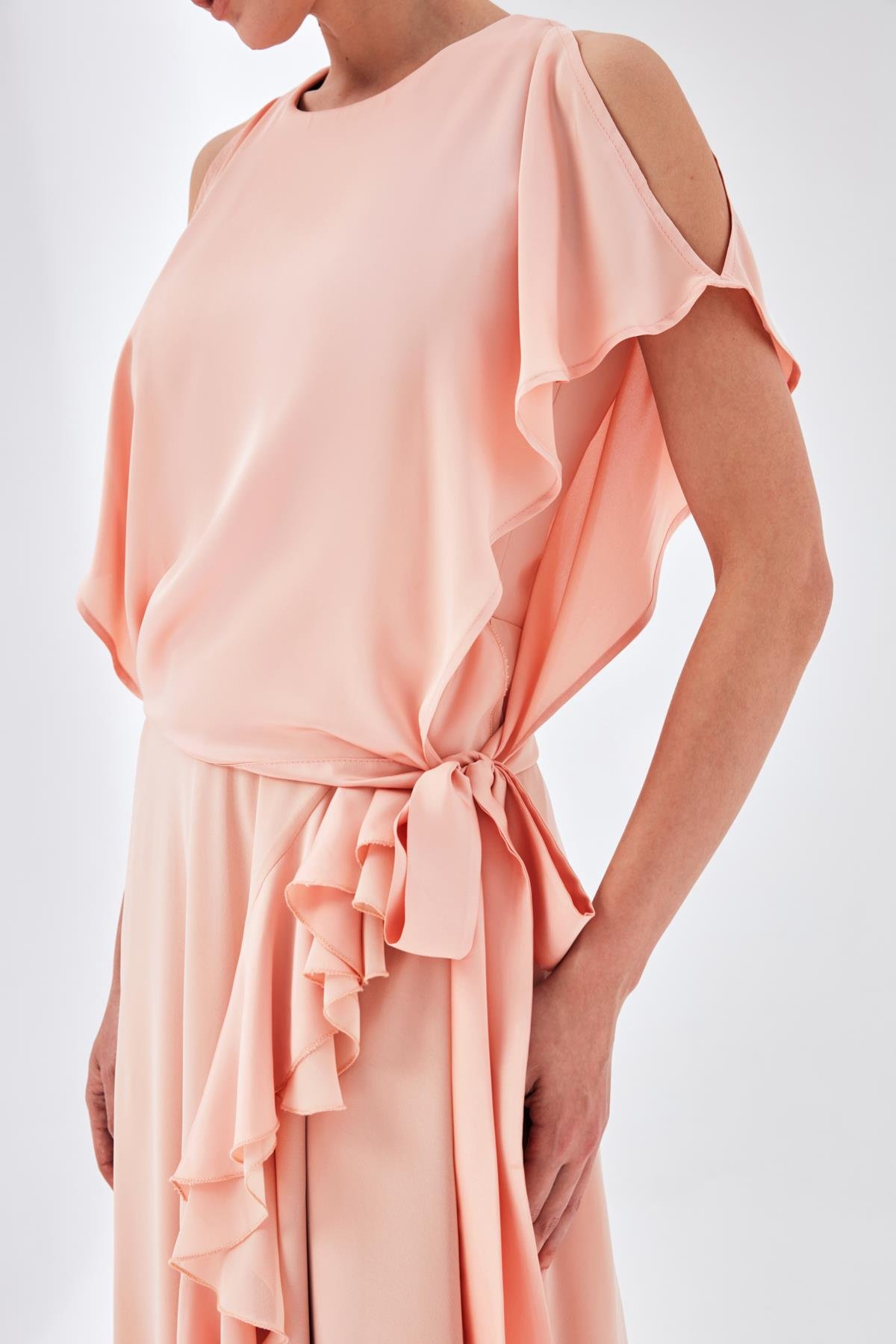 Amelie Dress Blush-Modalody-Plus Size Dresses