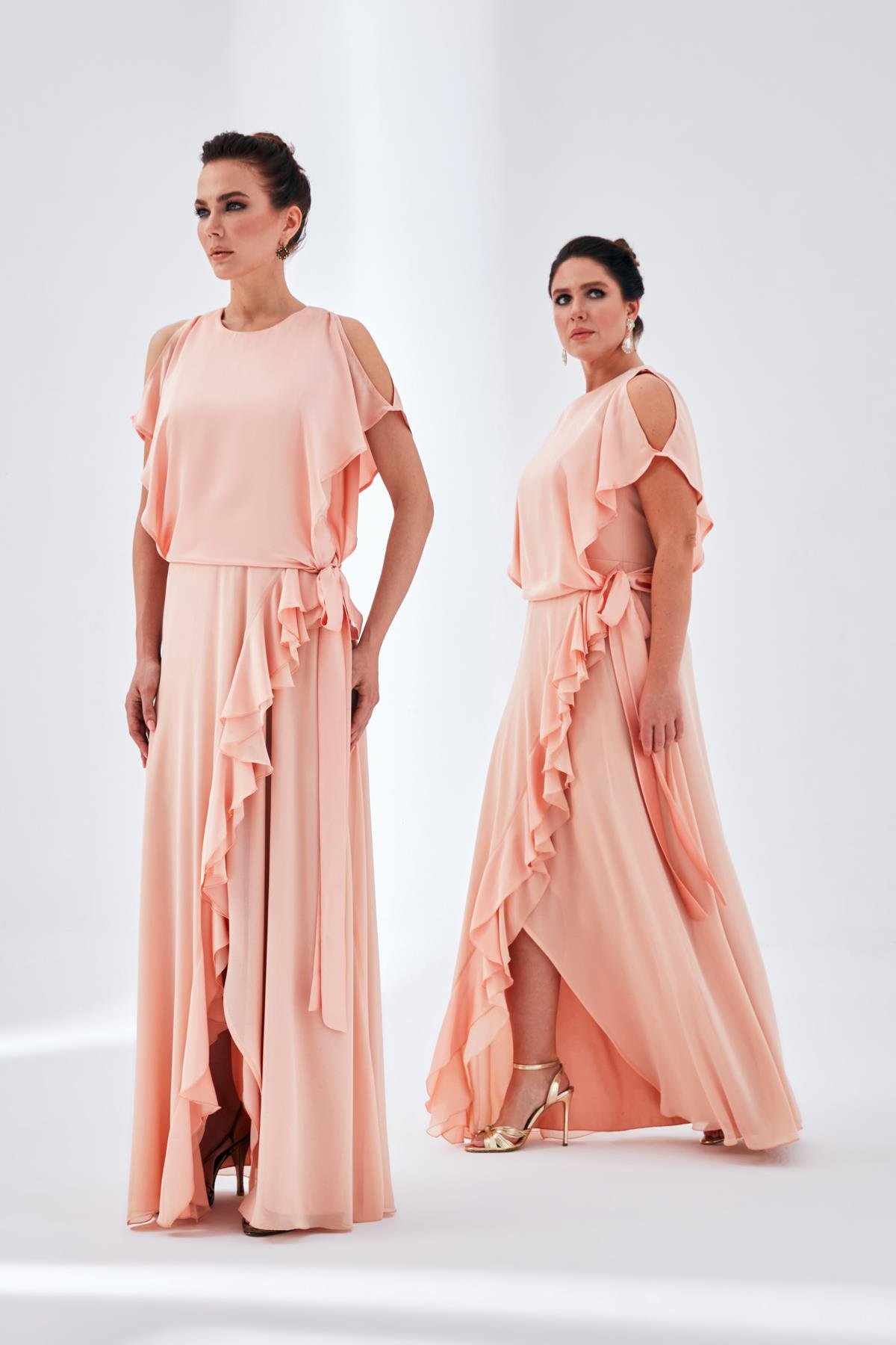 Amelie Dress Blush-Modalody-Plus Size Dresses