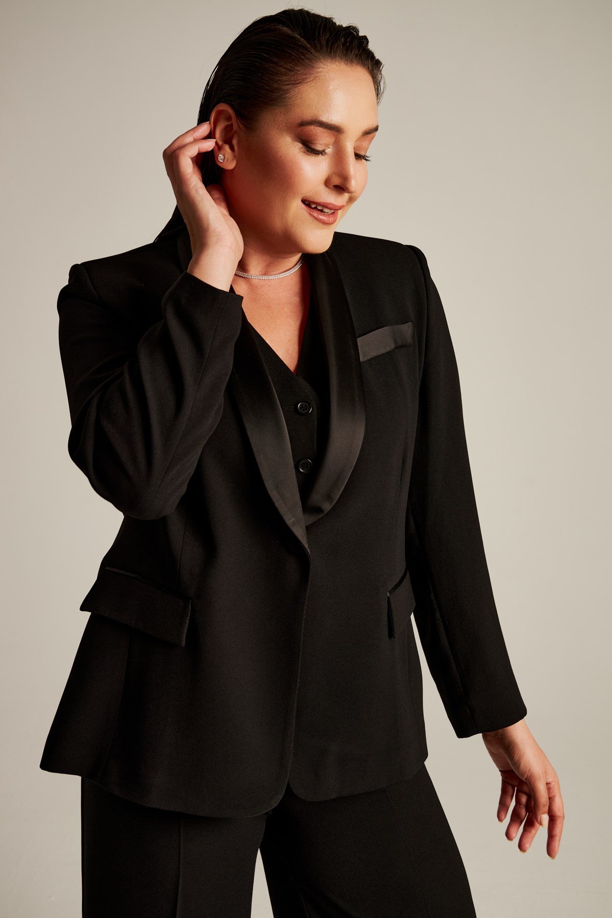 Annabel Vest Black-Modalody-Vests