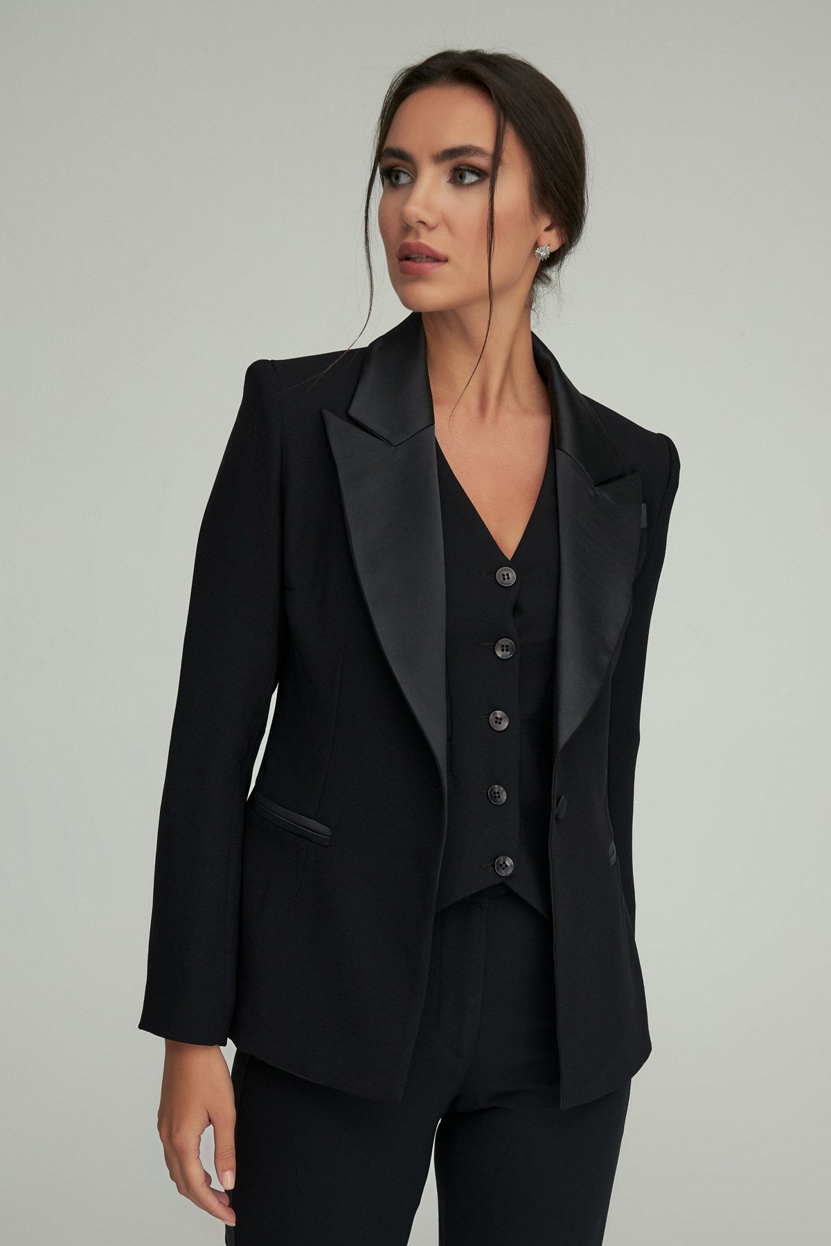 Annabel Vest Black-Modalody-Vests