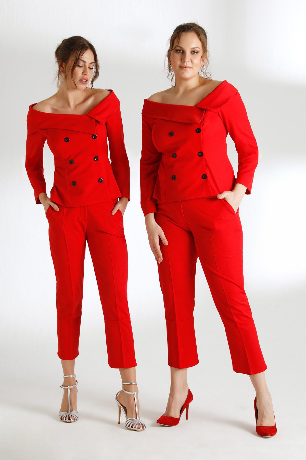 Arya Trousers Red-Modalody-Pants