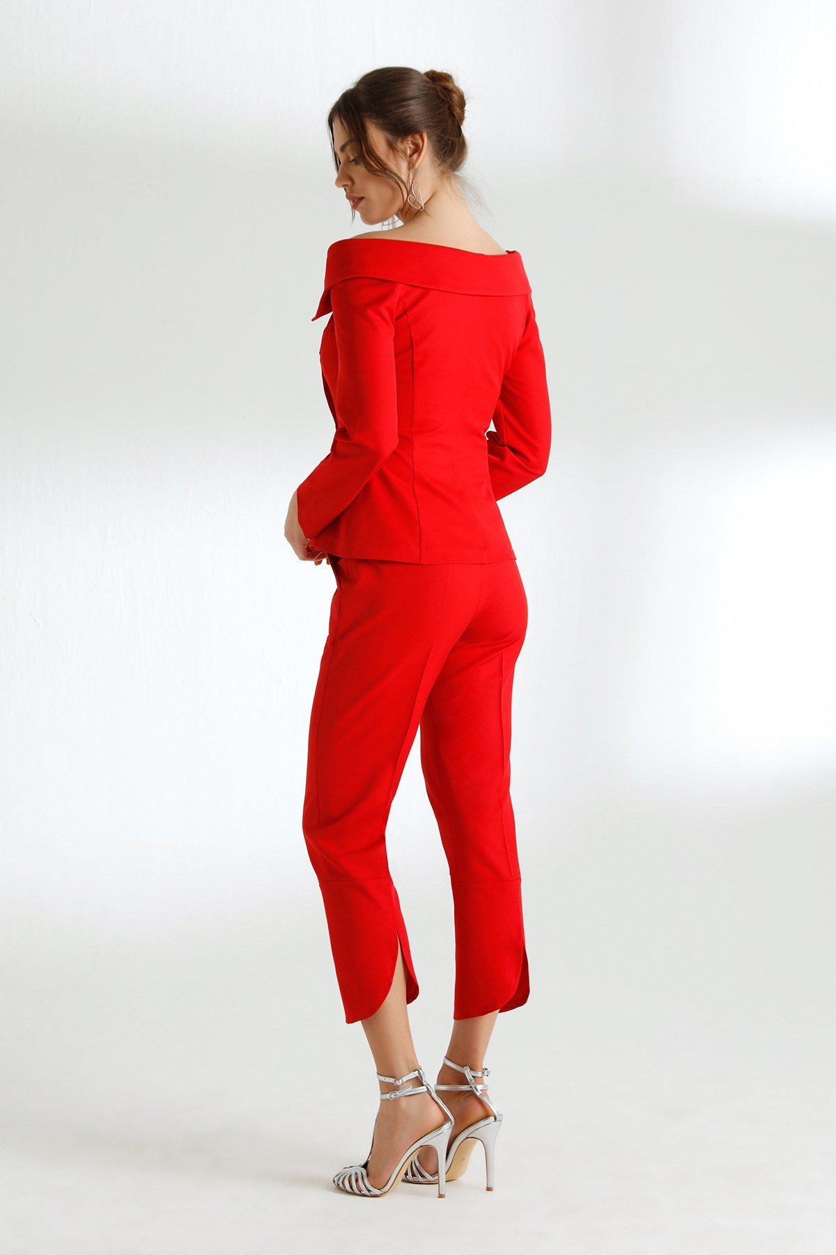 Arya Trousers Red-Modalody-Pants