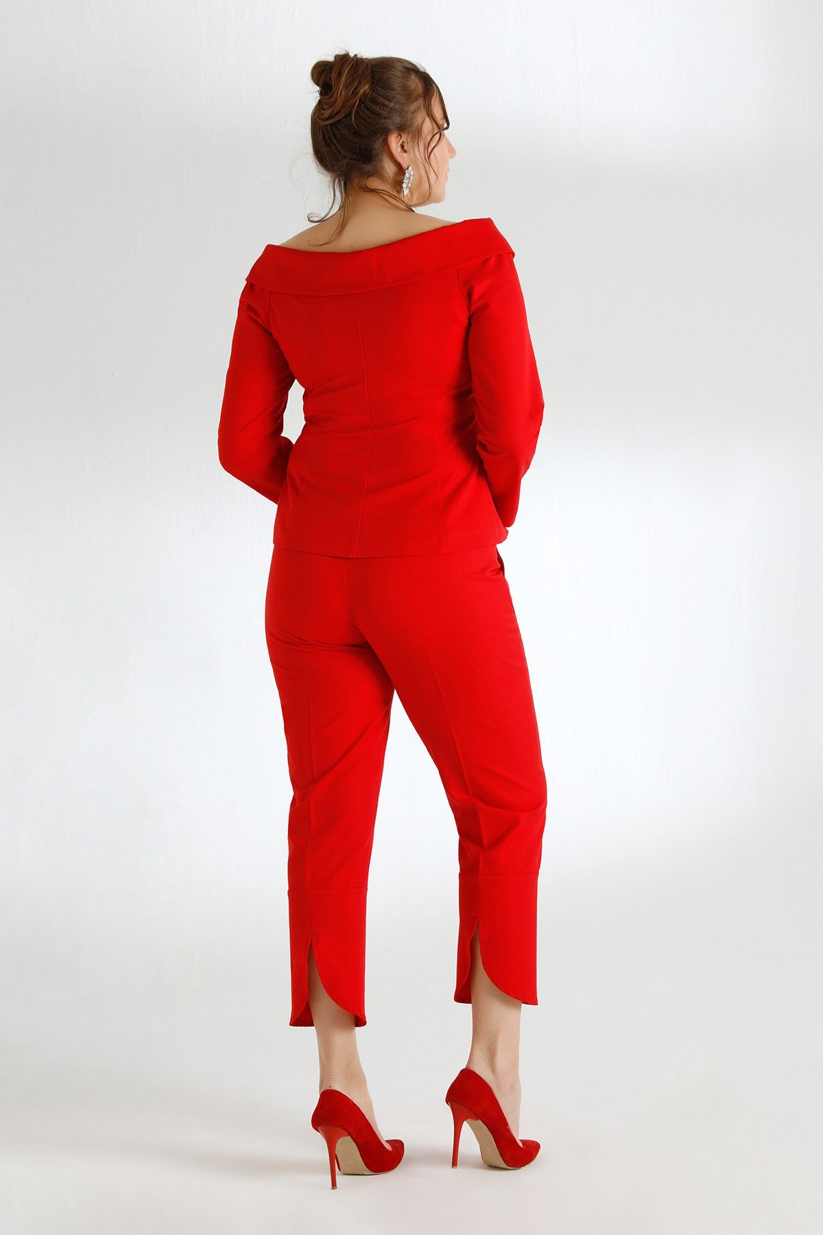 Arya Trousers Red-Modalody-Pants