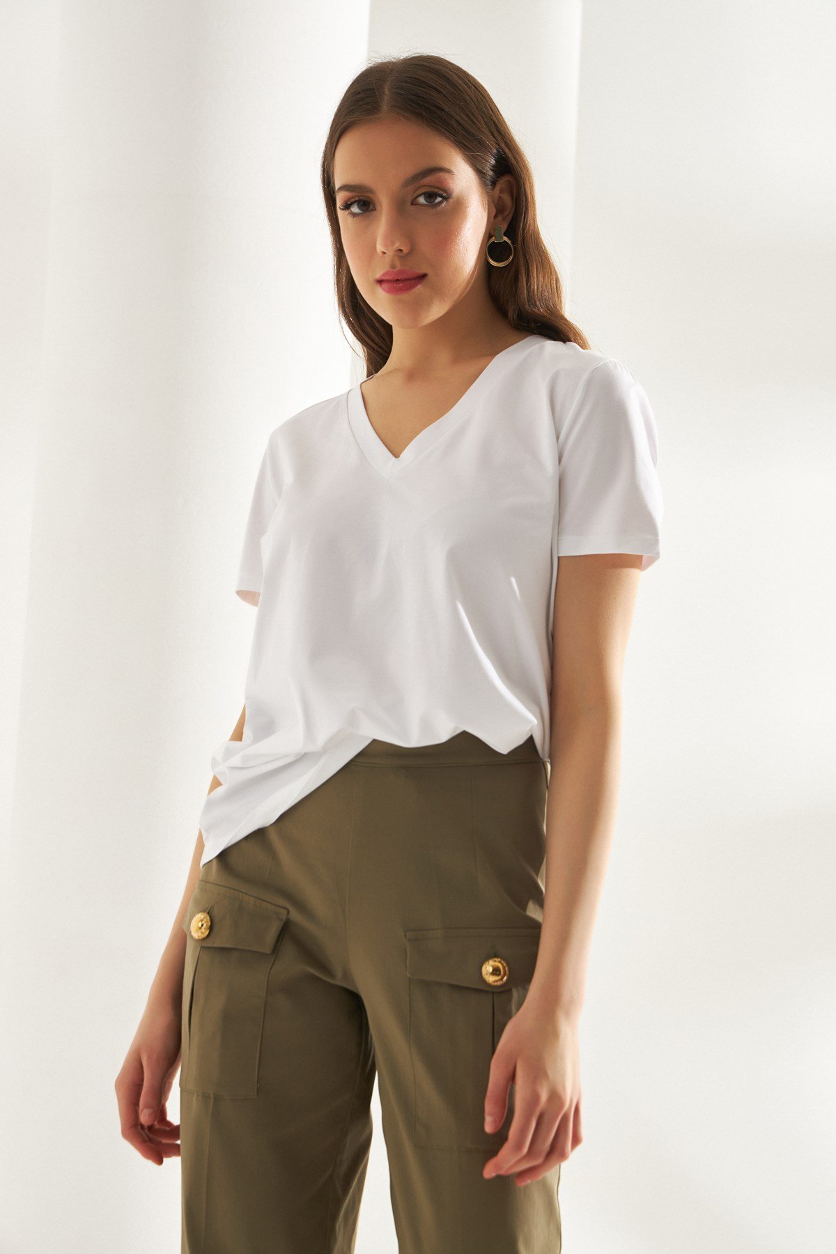 Bona Tshirt White-Modalody-Tshirts