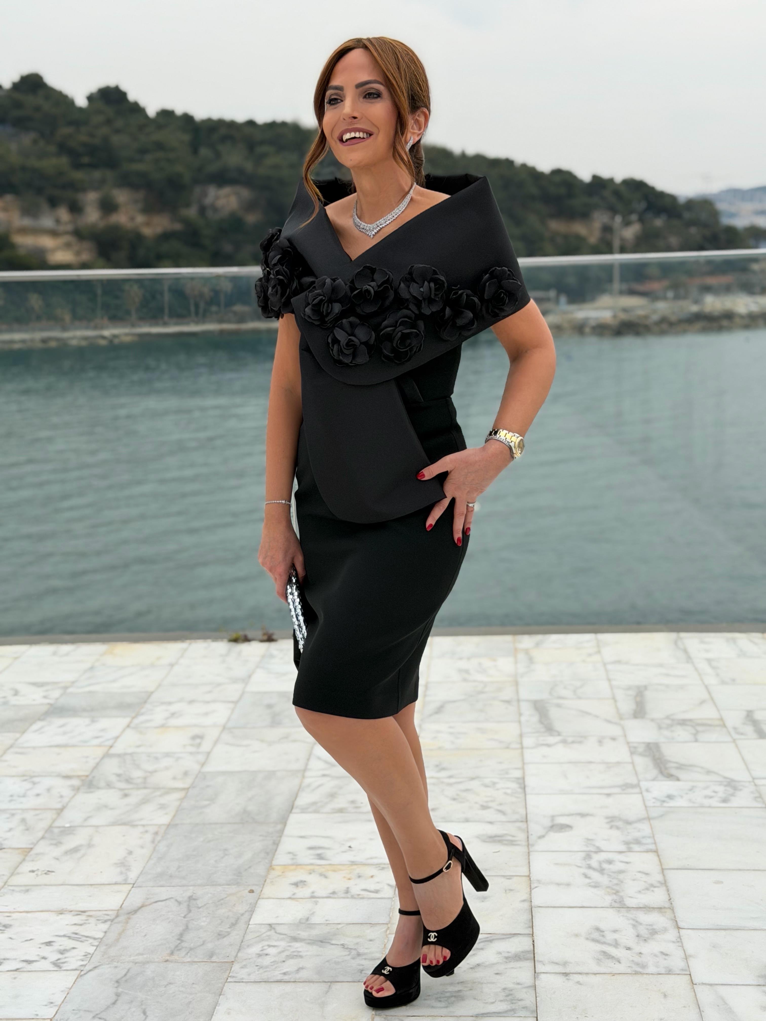 Coco Stole Black-Modalody-Accessories