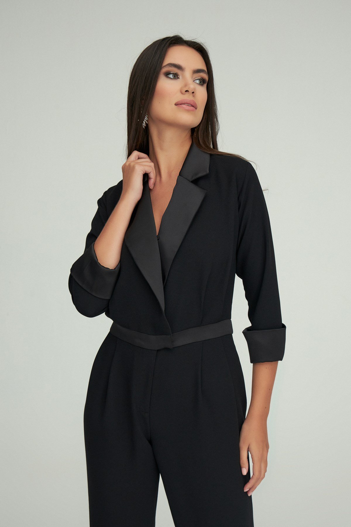 Dolce Jumpsuit Black-Modalody-Evening Dresses