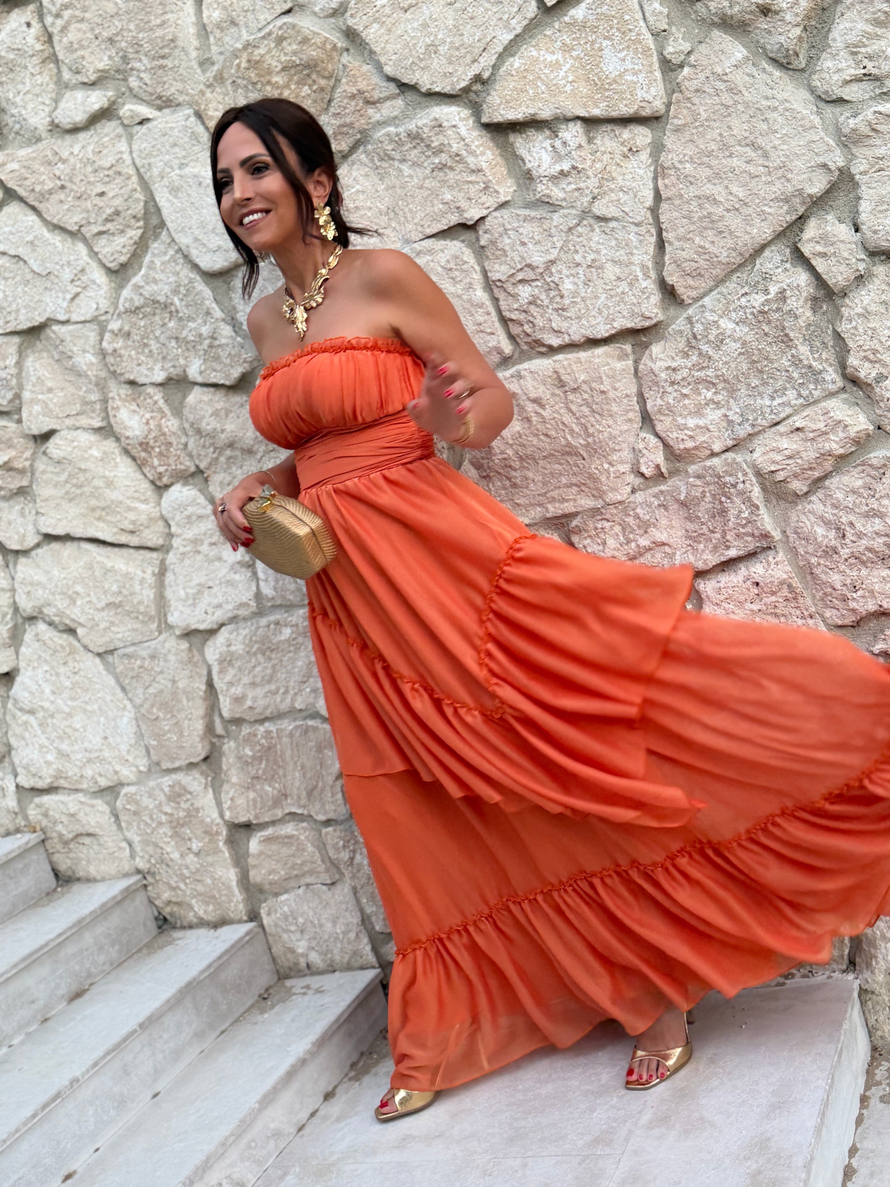 Elena Elbise Mint-Modalody-Evening Dresses