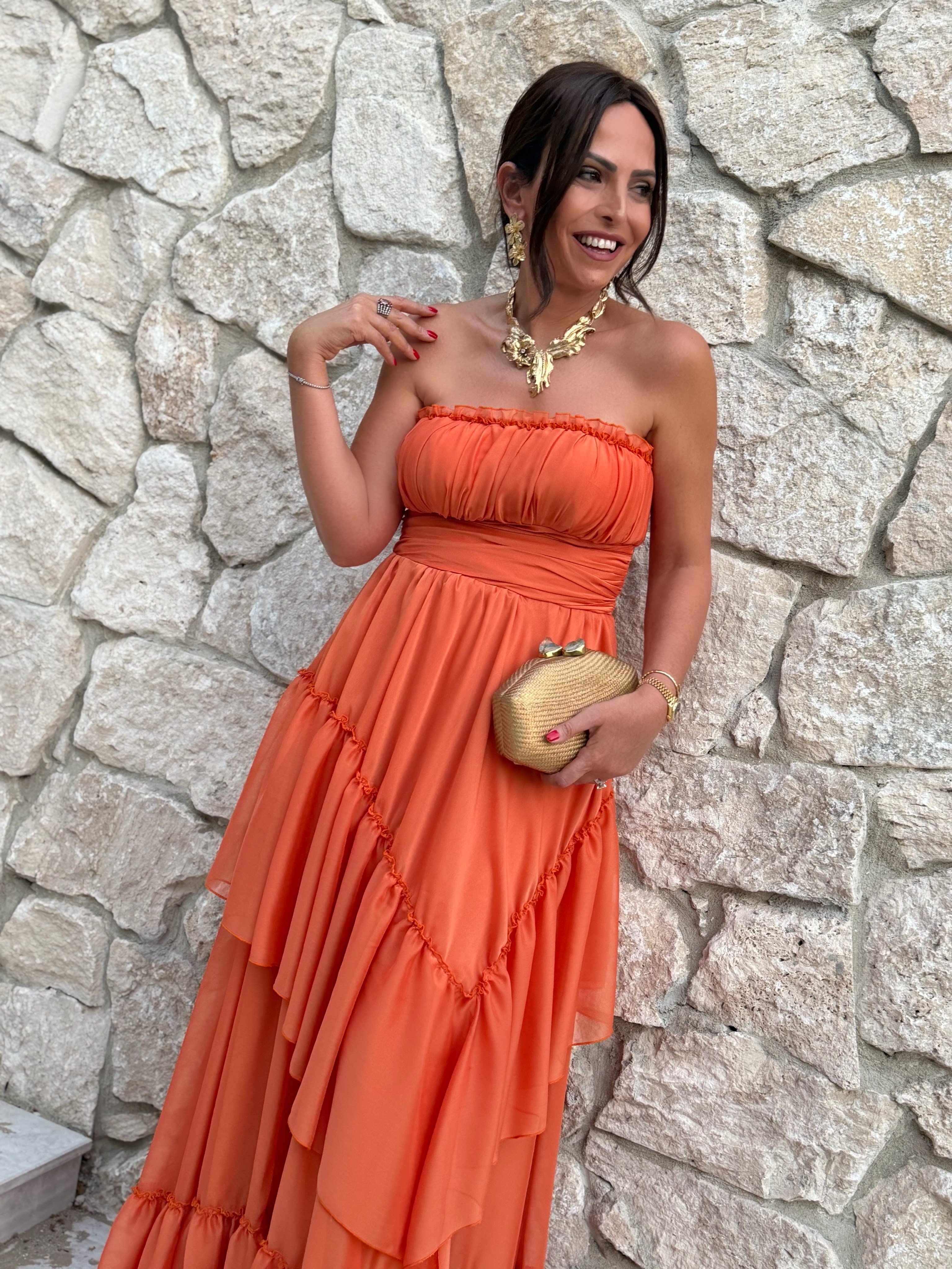Elena Elbise Mint-Modalody-Evening Dresses