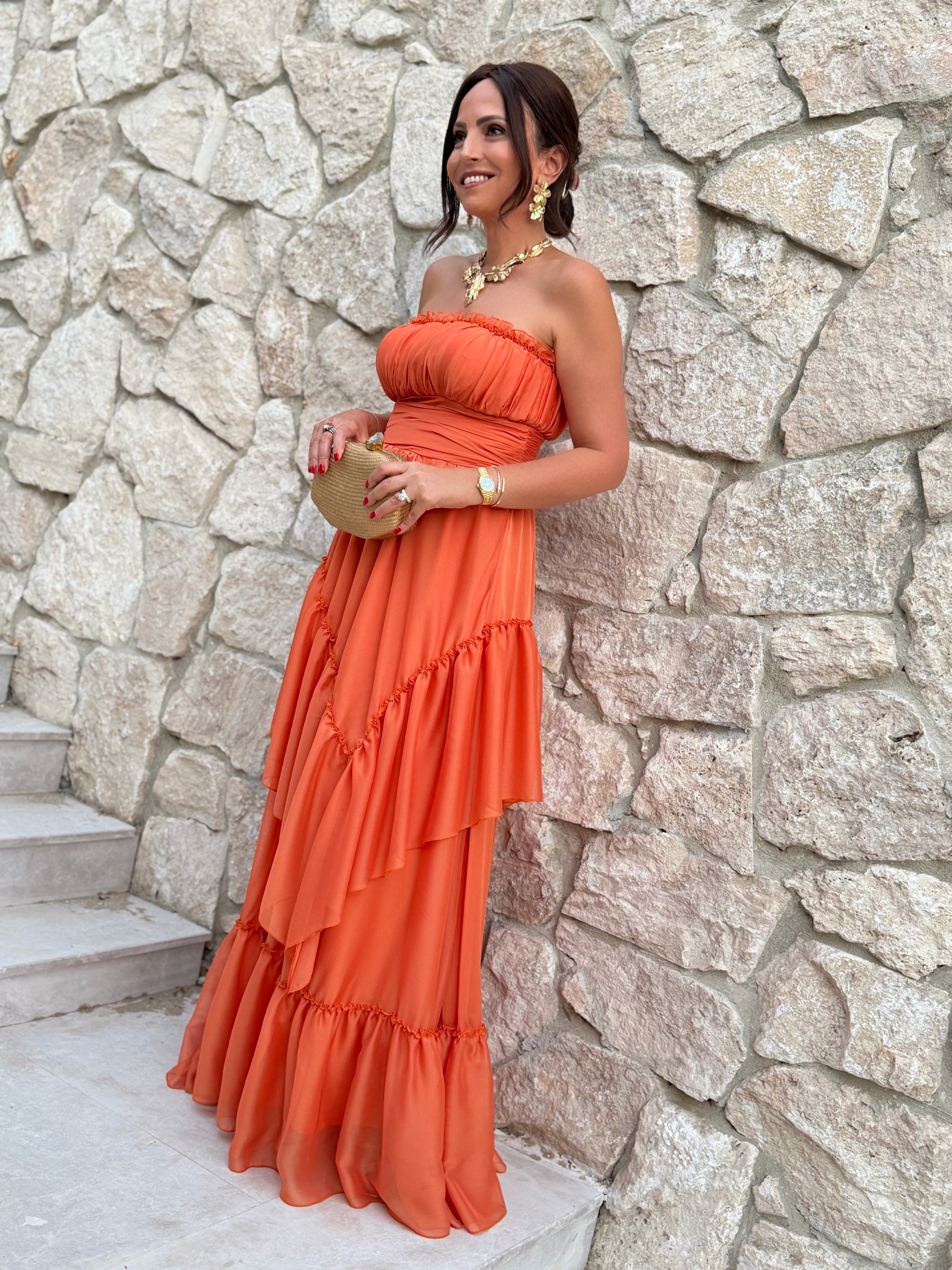 Elena Elbise Mint-Modalody-Evening Dresses