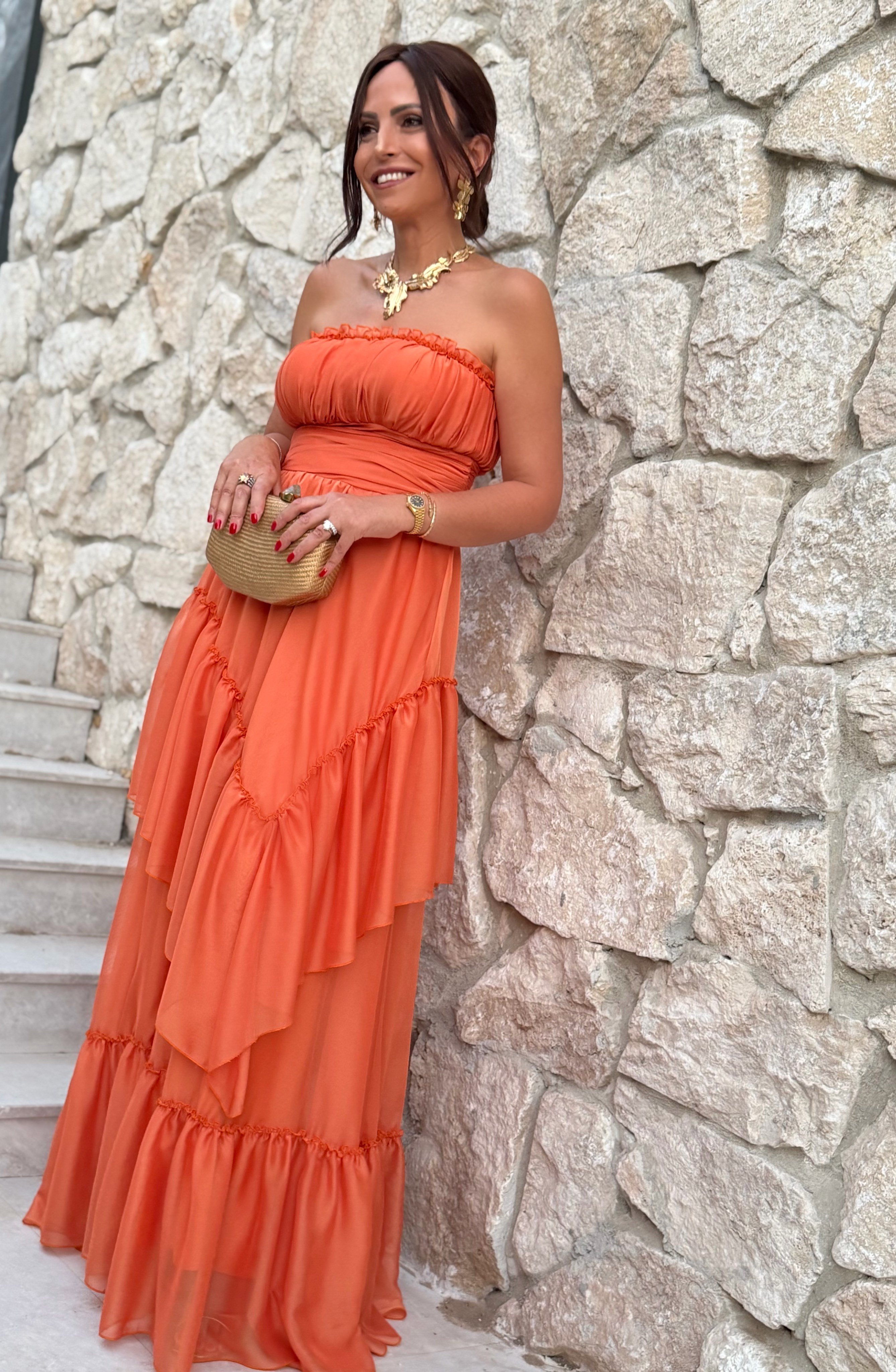 Elena Elbise Mint-Modalody-Evening Dresses