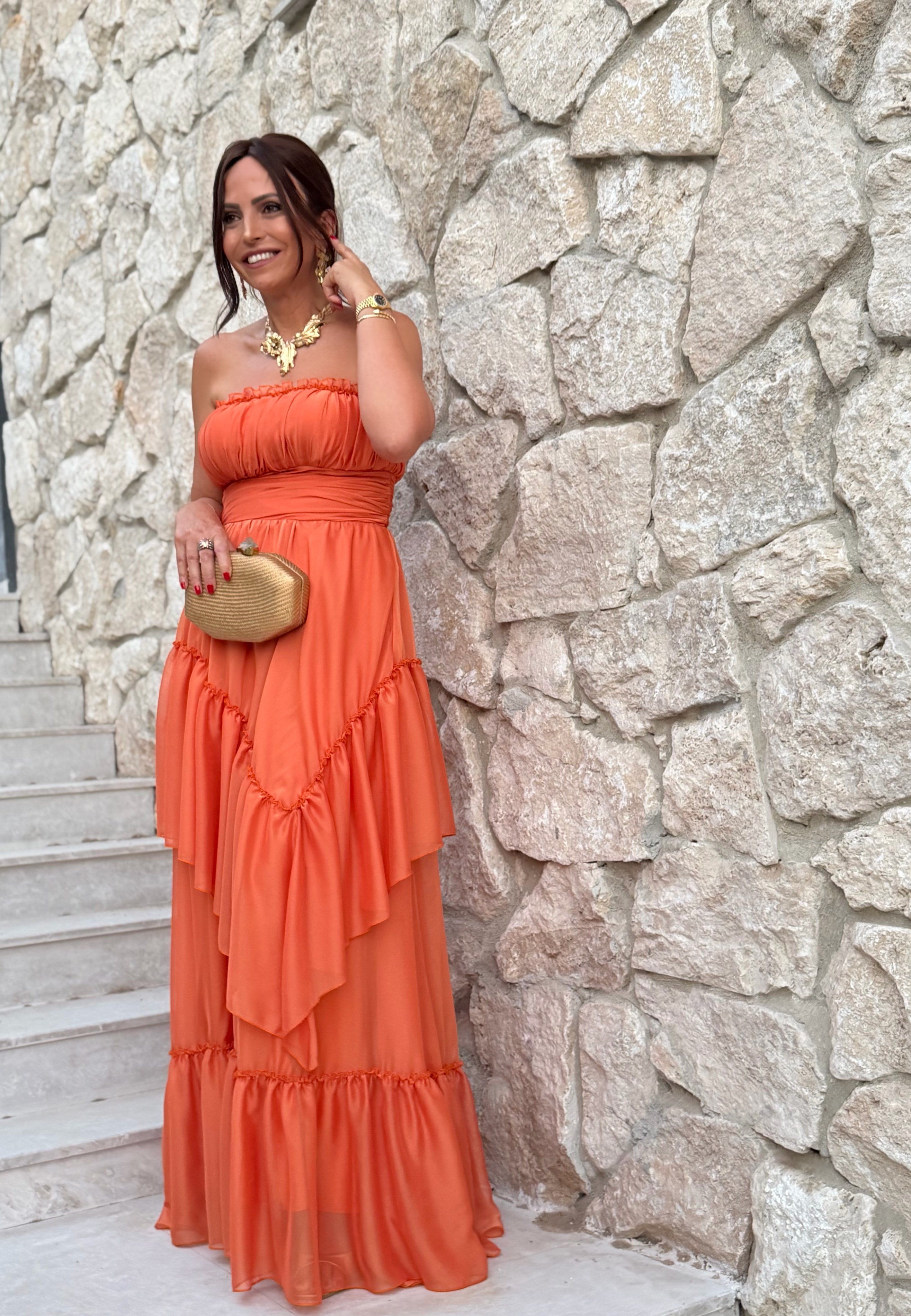 Elena Elbise Mint-Modalody-Evening Dresses