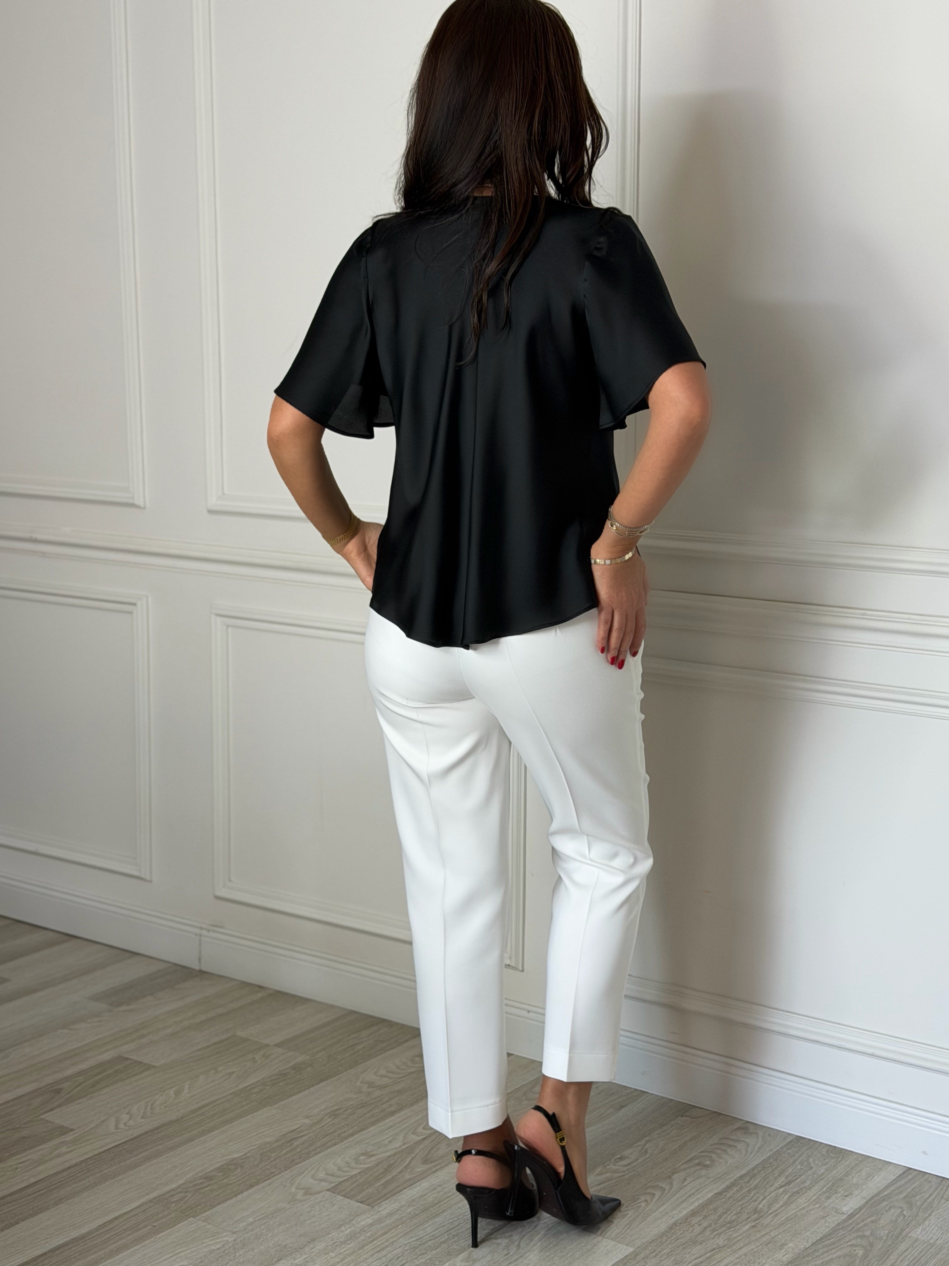 Etro Bluz Siyah-Modalody-Blouses