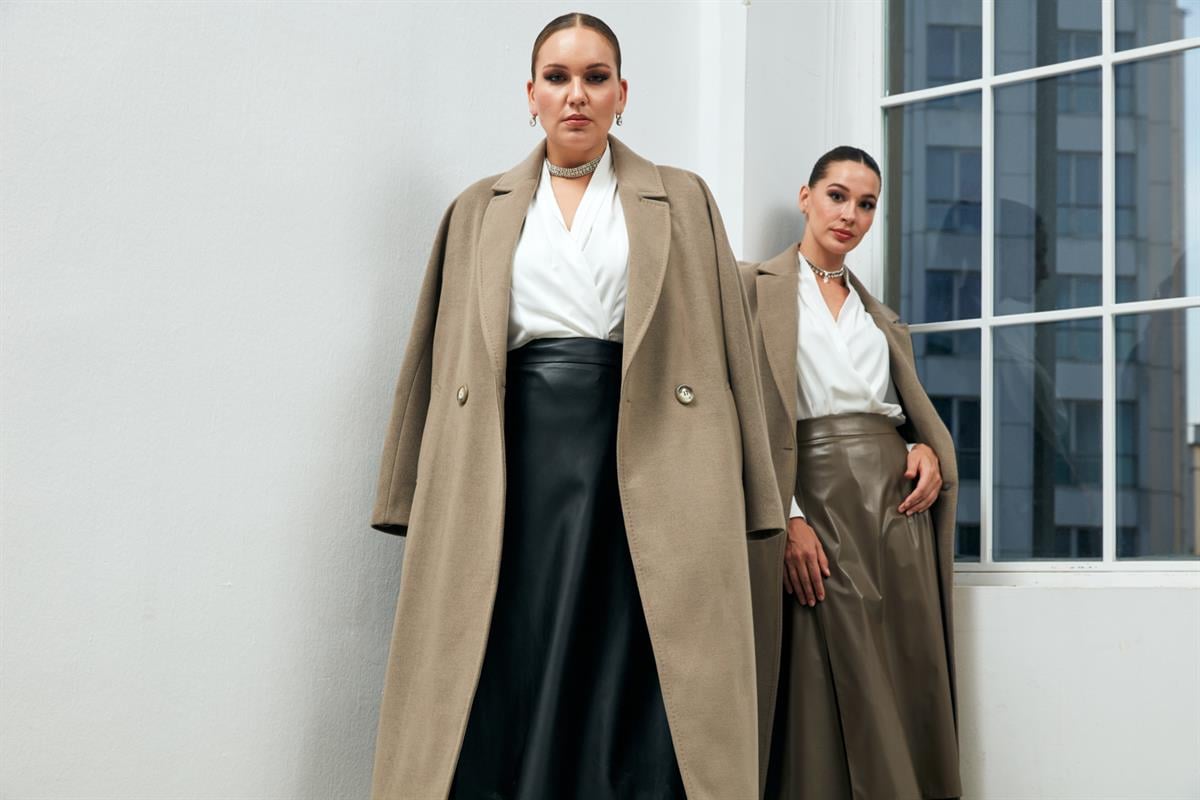 Femina Palto Vizon-Modalody-Dış Giyim