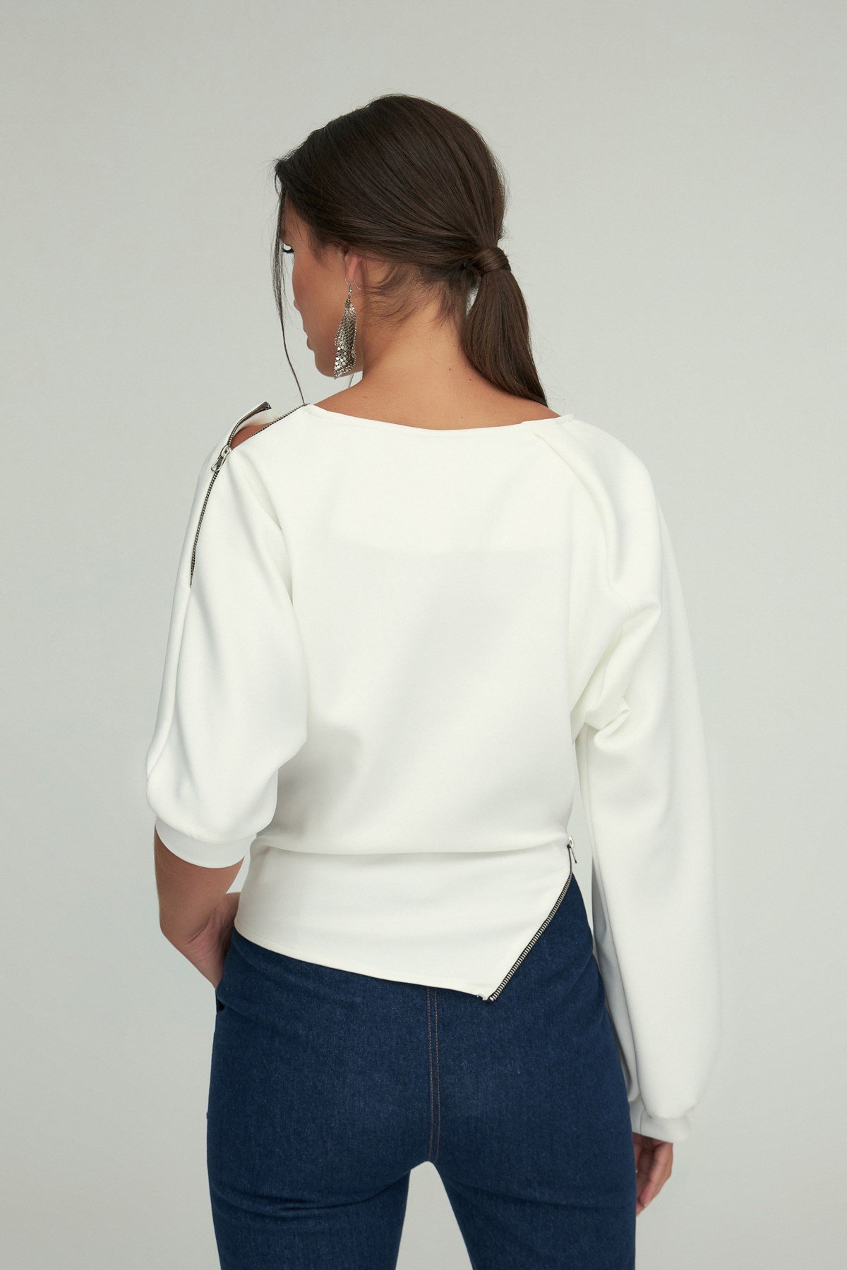 Gabriel Blouse Cream-Modalody-Blouses
