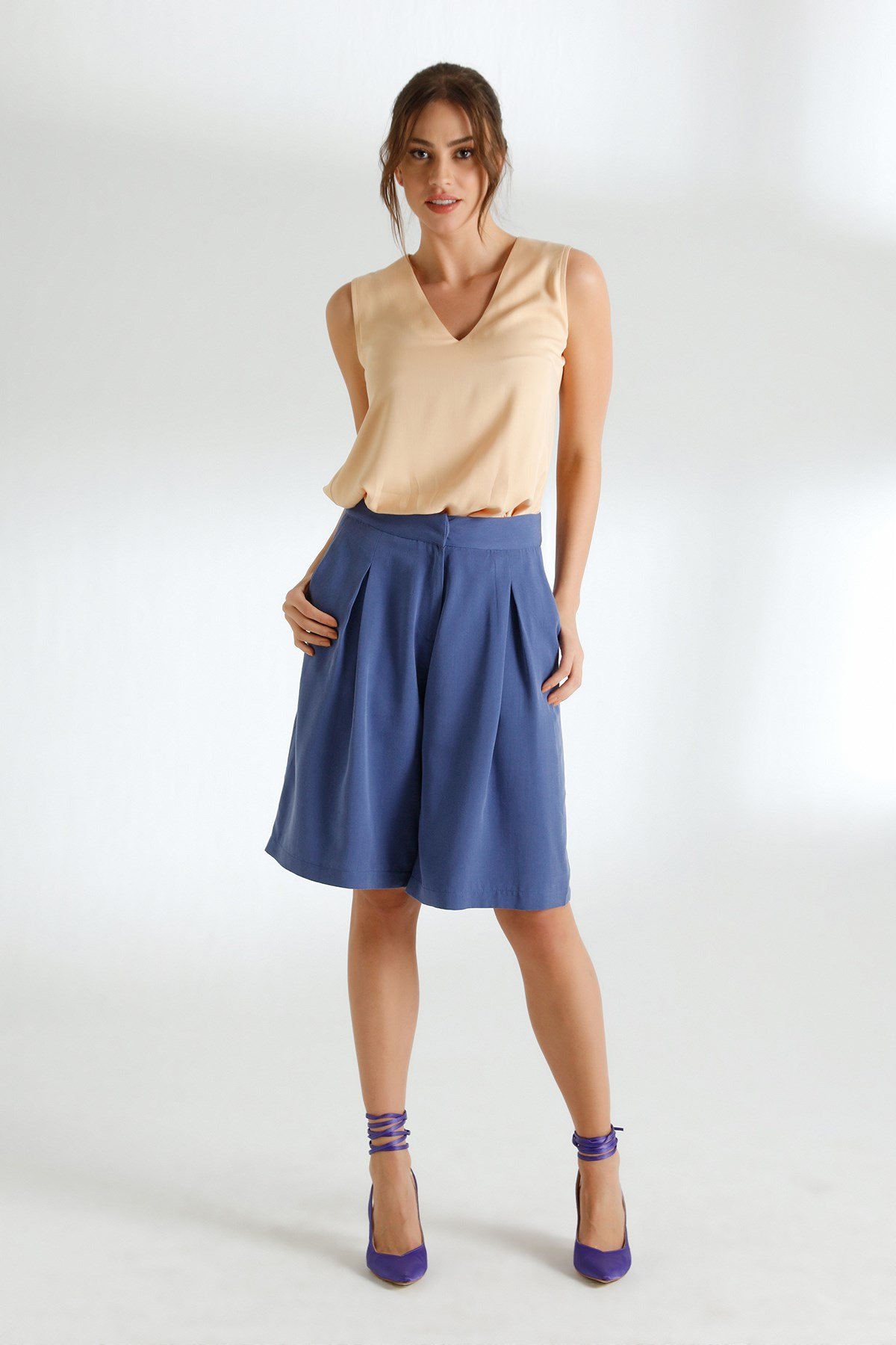 Gia Short Purple -Modalody-Shorts