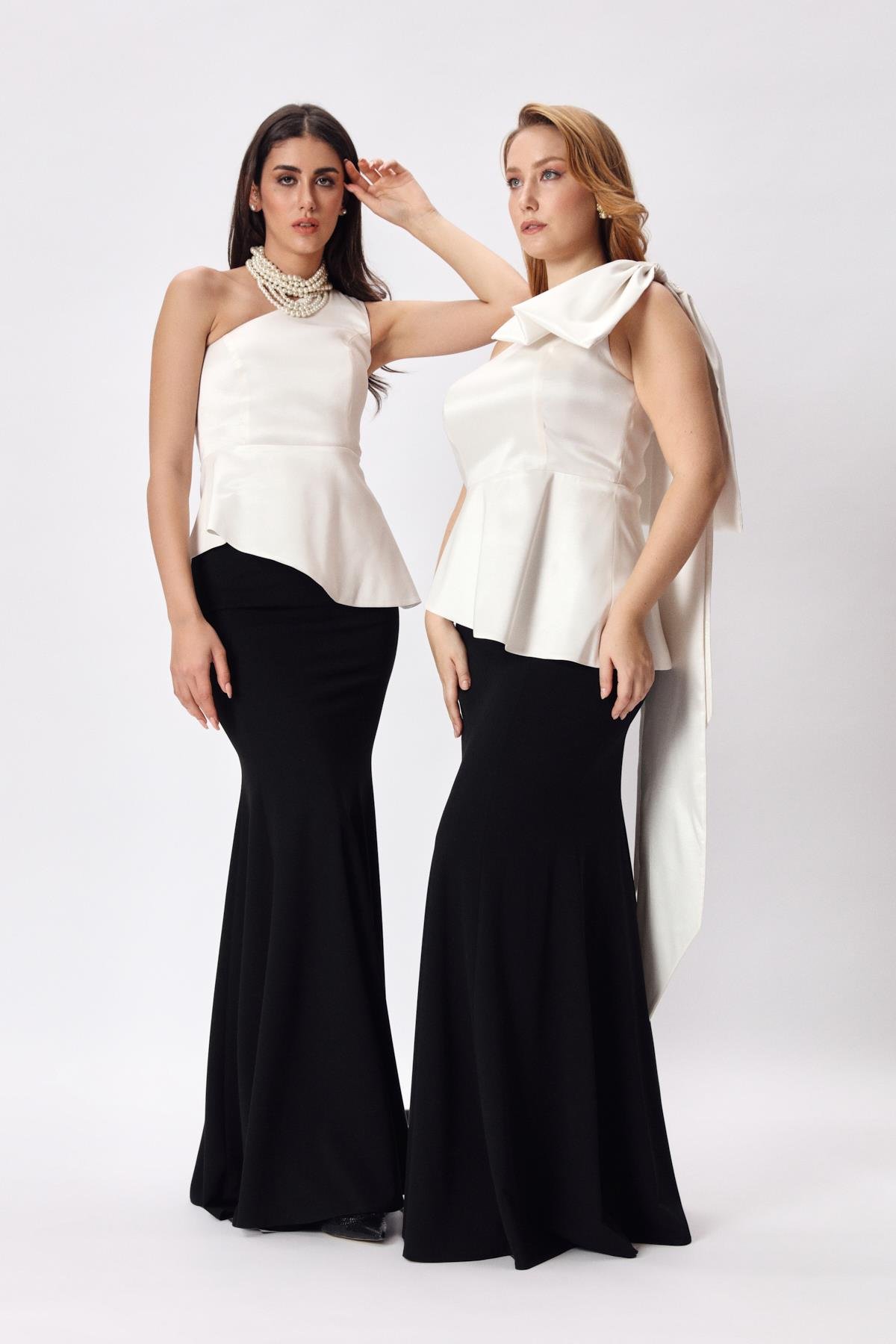 Gisele Bluz İnci-Modalody-Büyük Beden Bluzlar