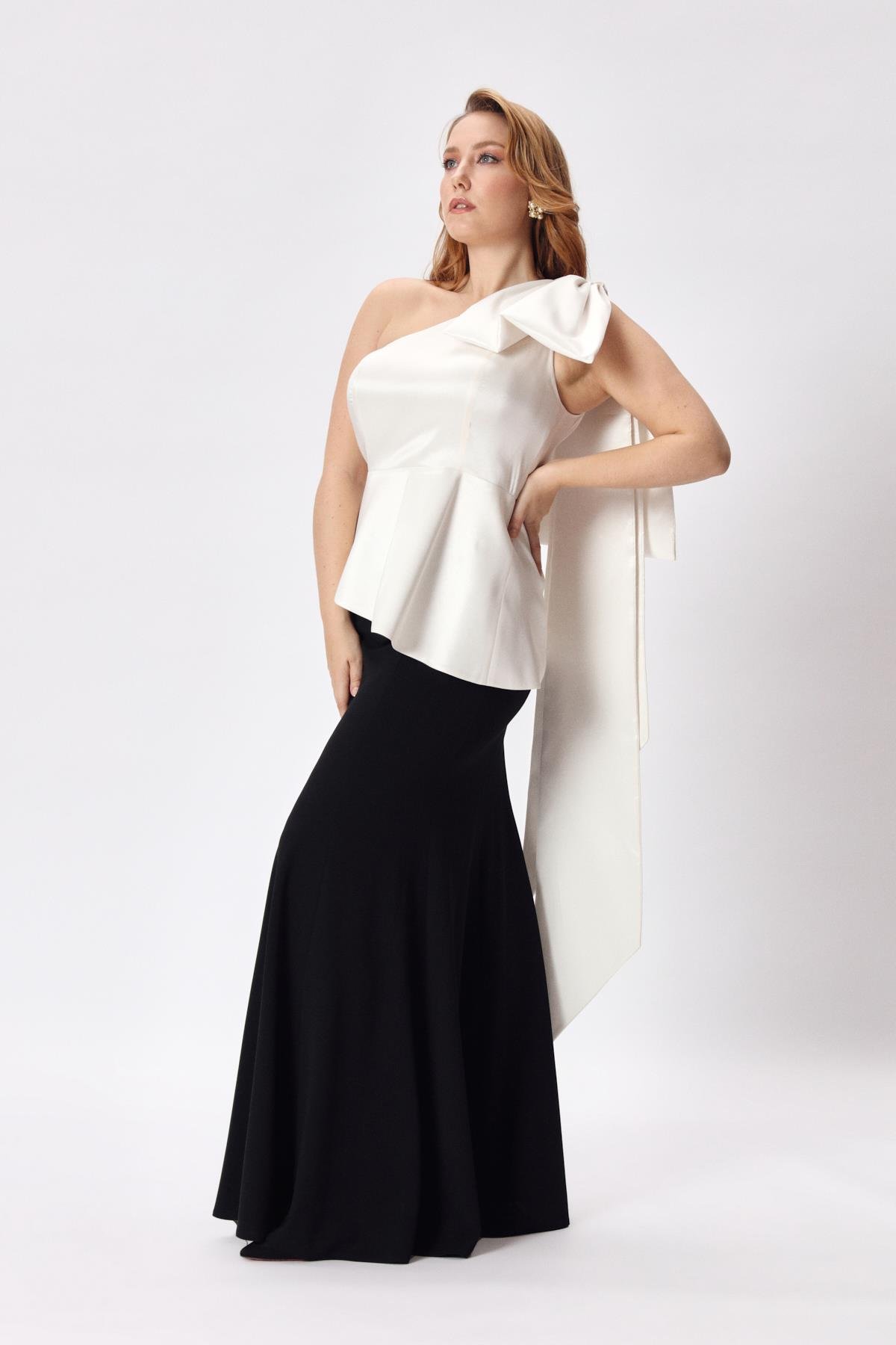 Gisele Bluz İnci-Modalody-Büyük Beden Bluzlar