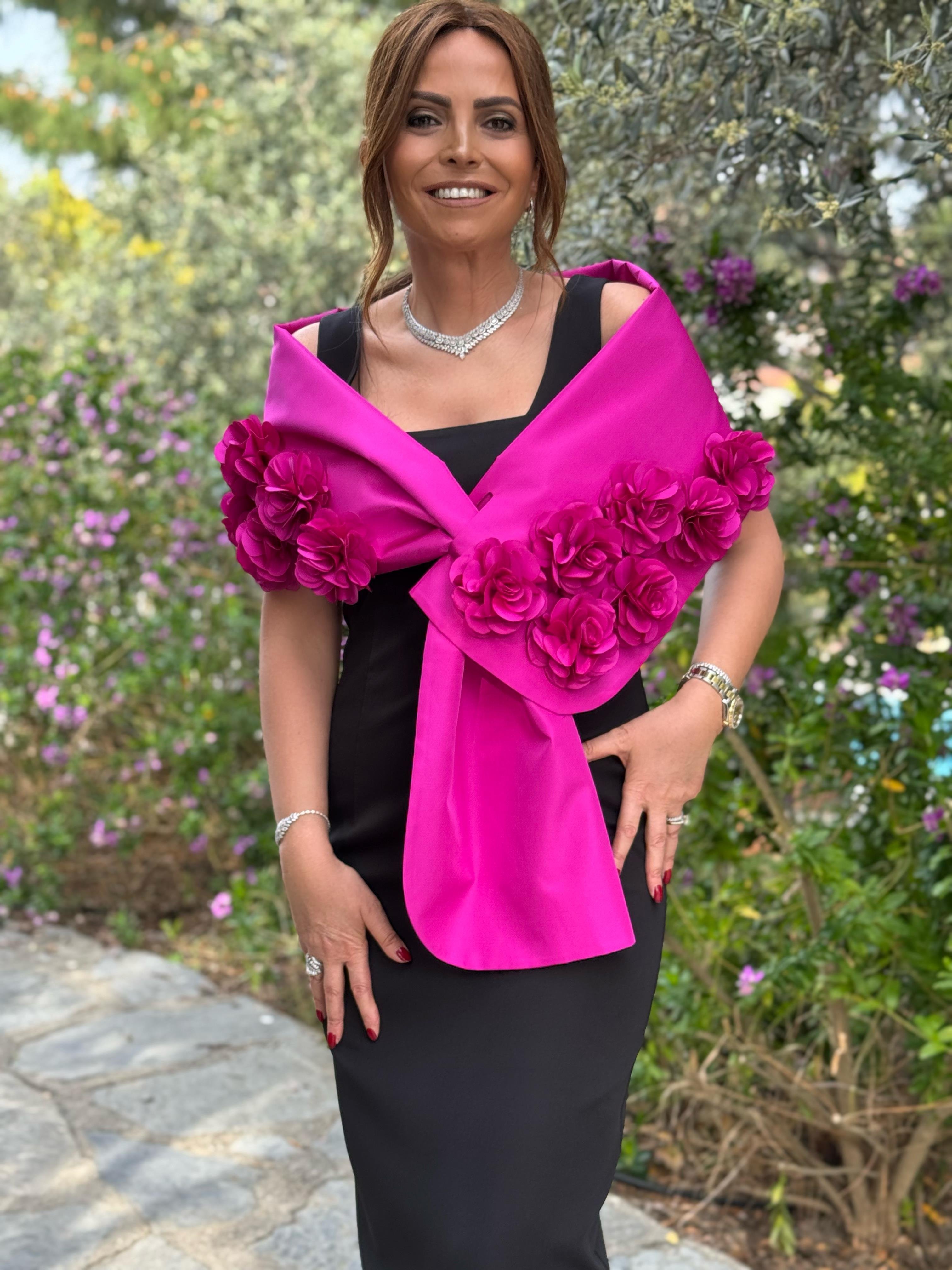 Glow Elbise Siyah-Modalody-Evening Dresses