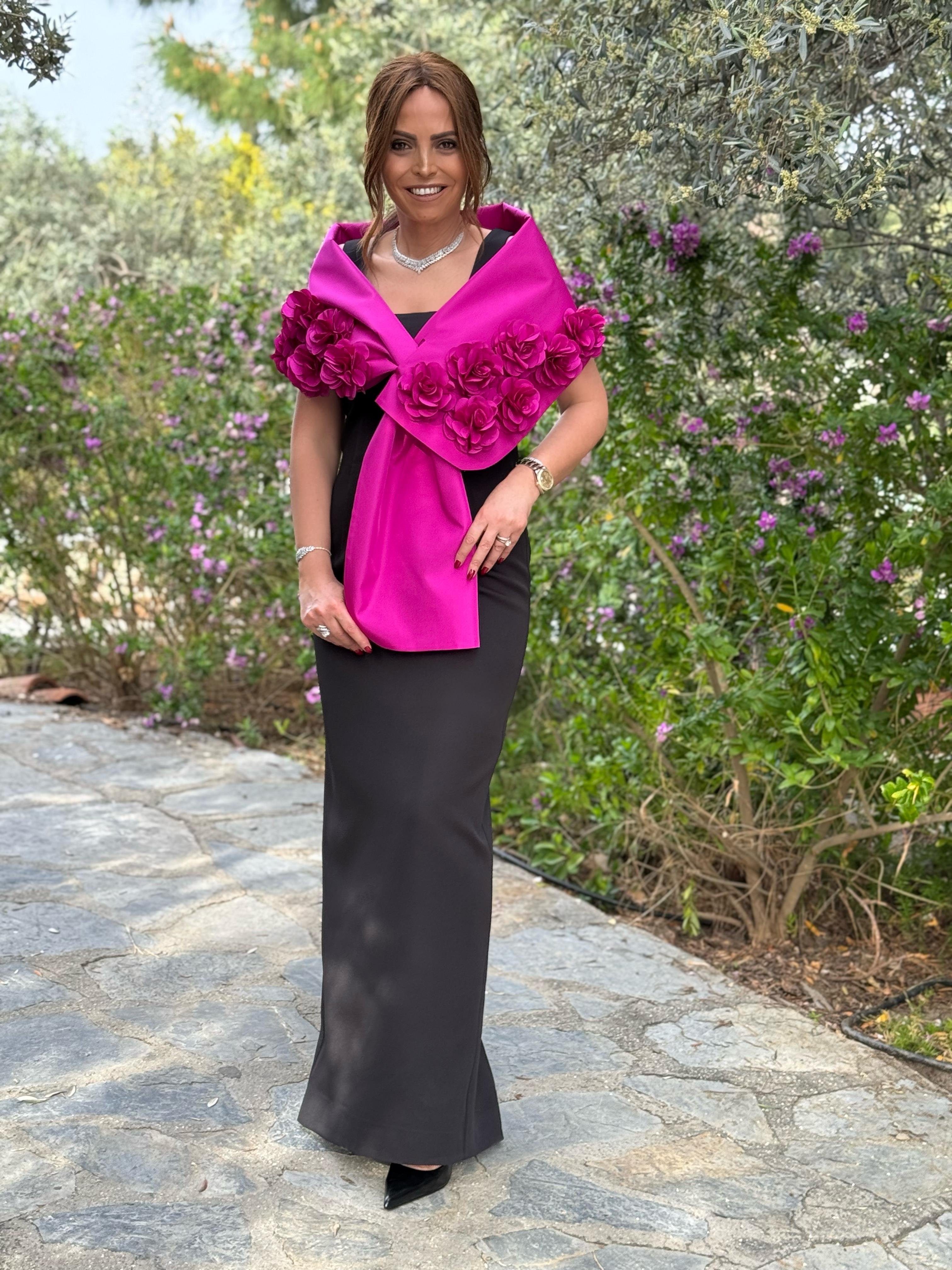 Glow Elbise Siyah-Modalody-Evening Dresses