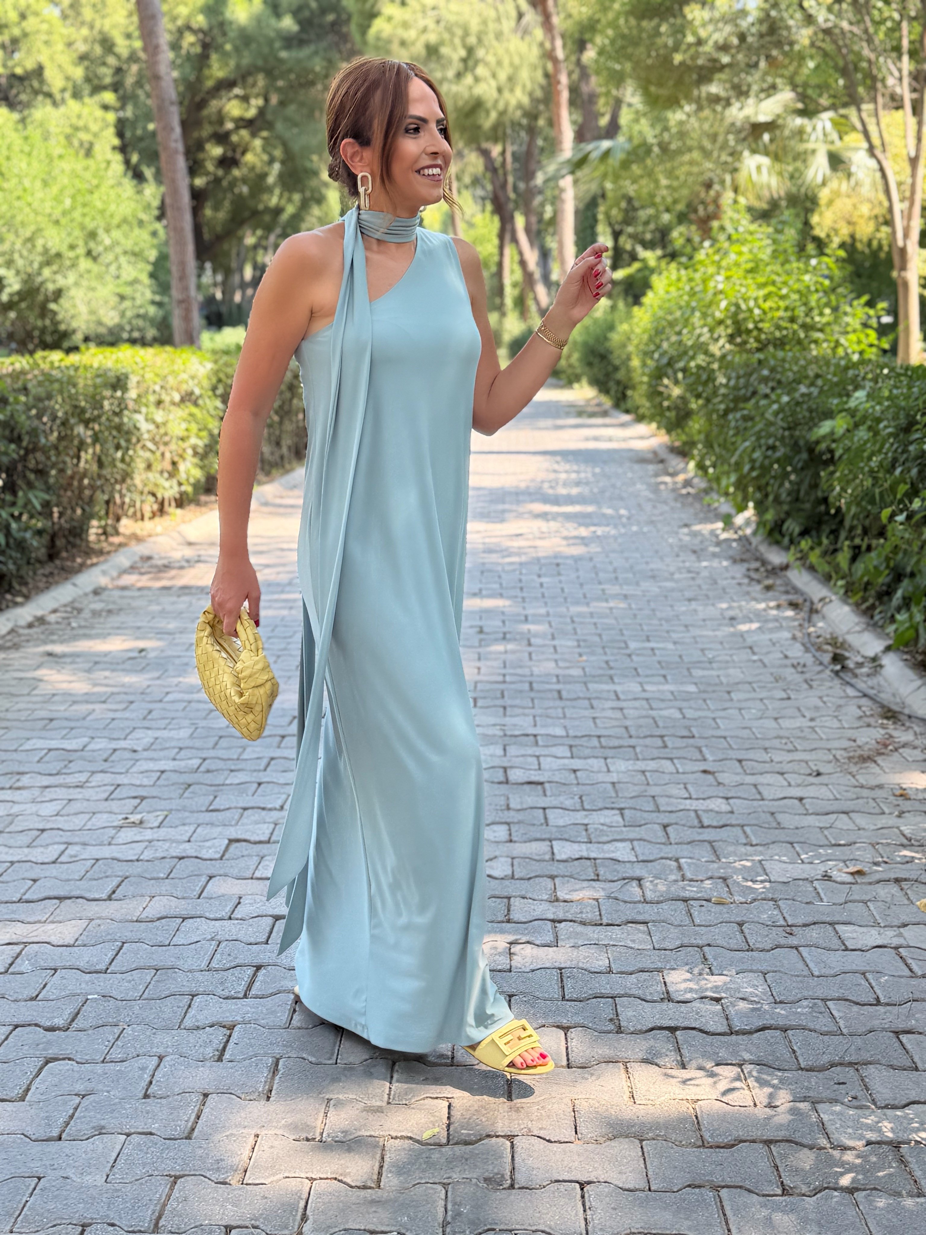 İbiza Elbise Mint-Modalody-Dresses