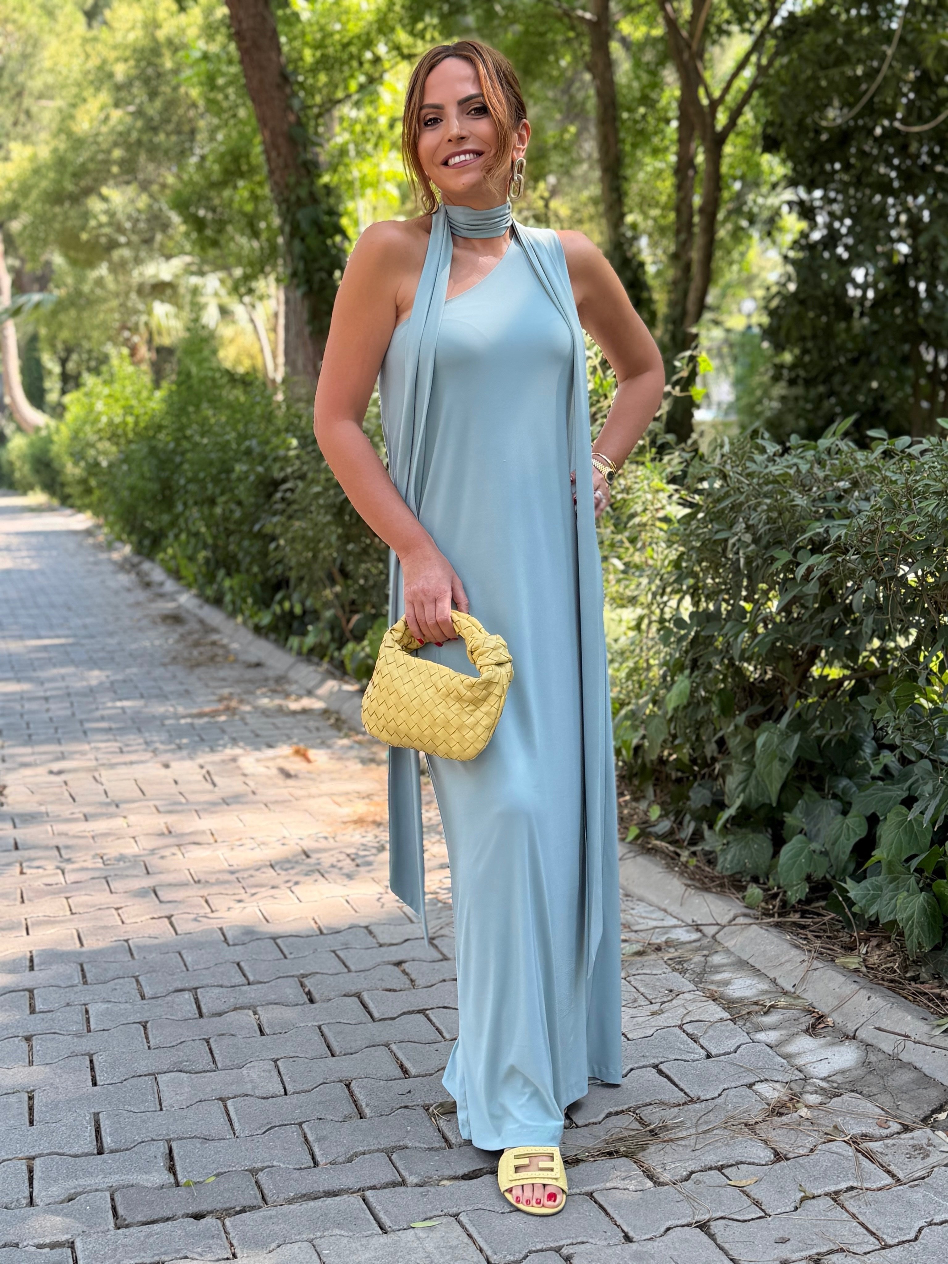 İbiza Elbise Mint-Modalody-Dresses