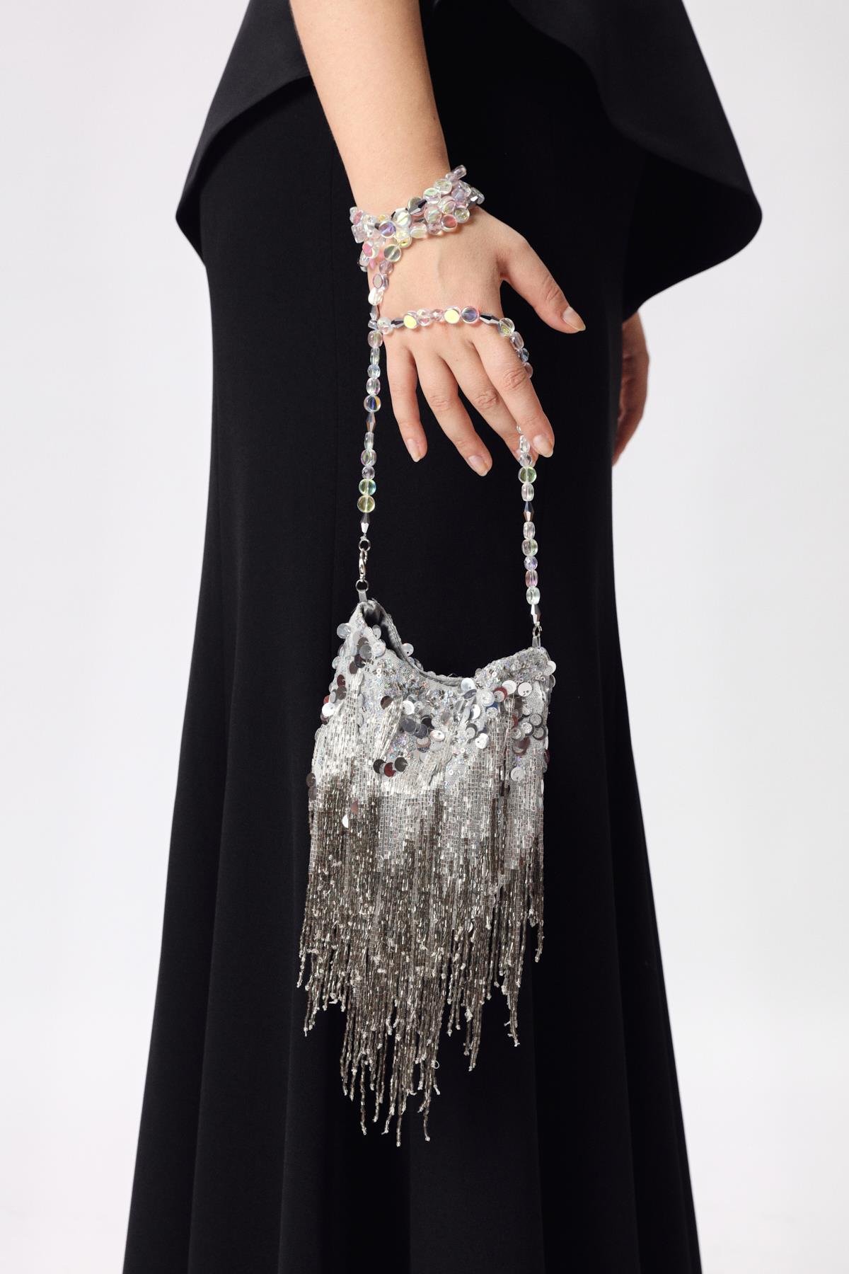 Ines Bag Silver-Modalody-Accessories