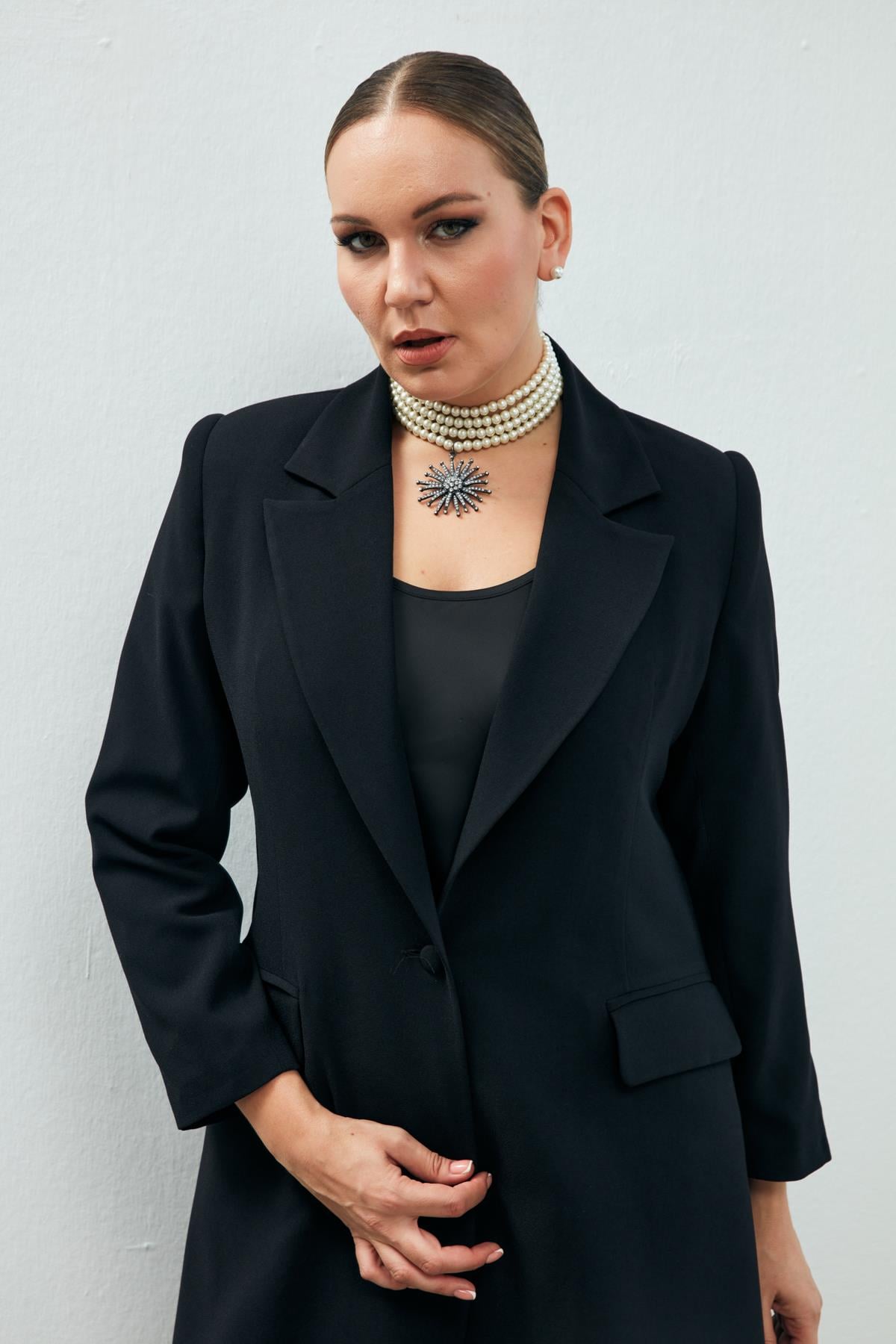 Jenna Ceket-Modalody-Büyük Beden Ceketler