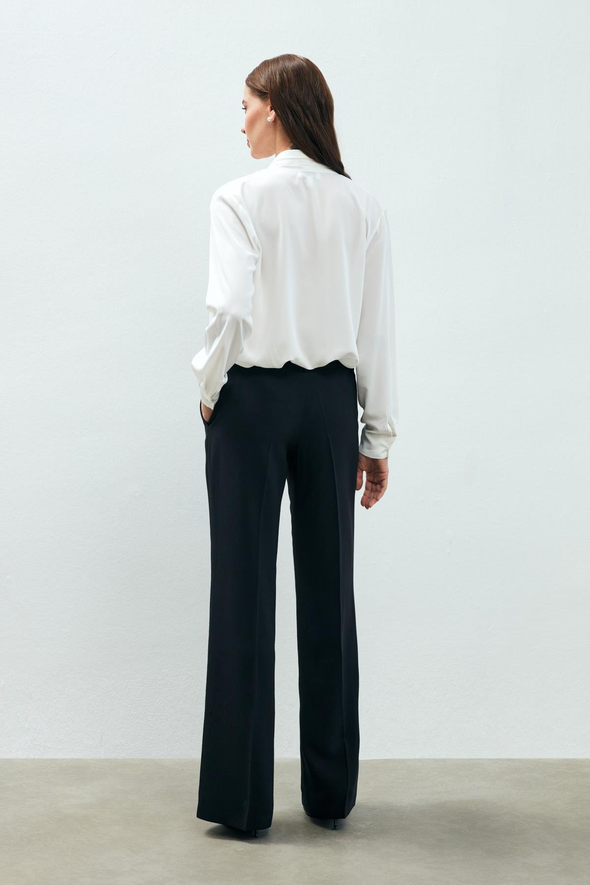 Lena Shirt White-Modalody-Plus Size Shirts 