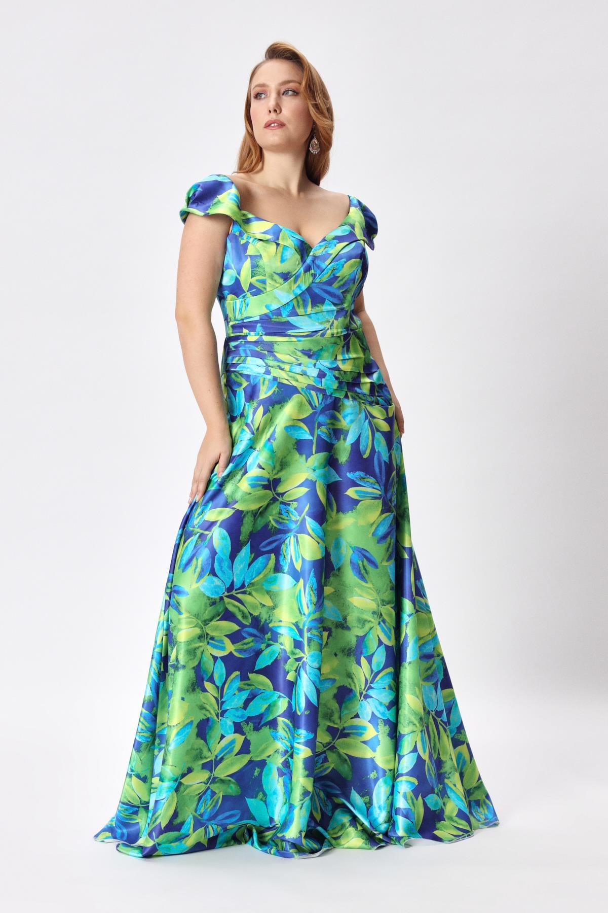 Lydia Elbise -Modalody-Plus Size Evening Gowns