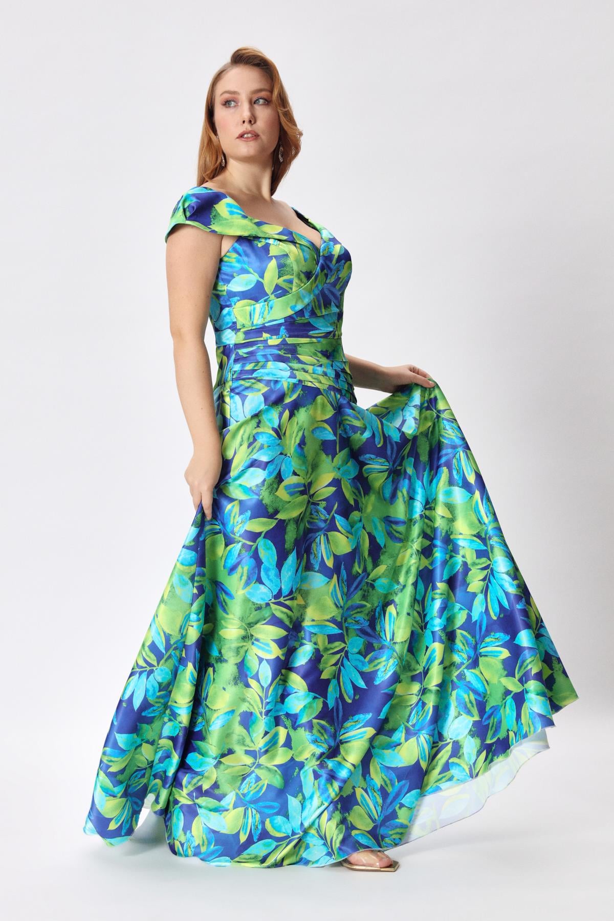 Lydia Elbise -Modalody-Plus Size Evening Gowns