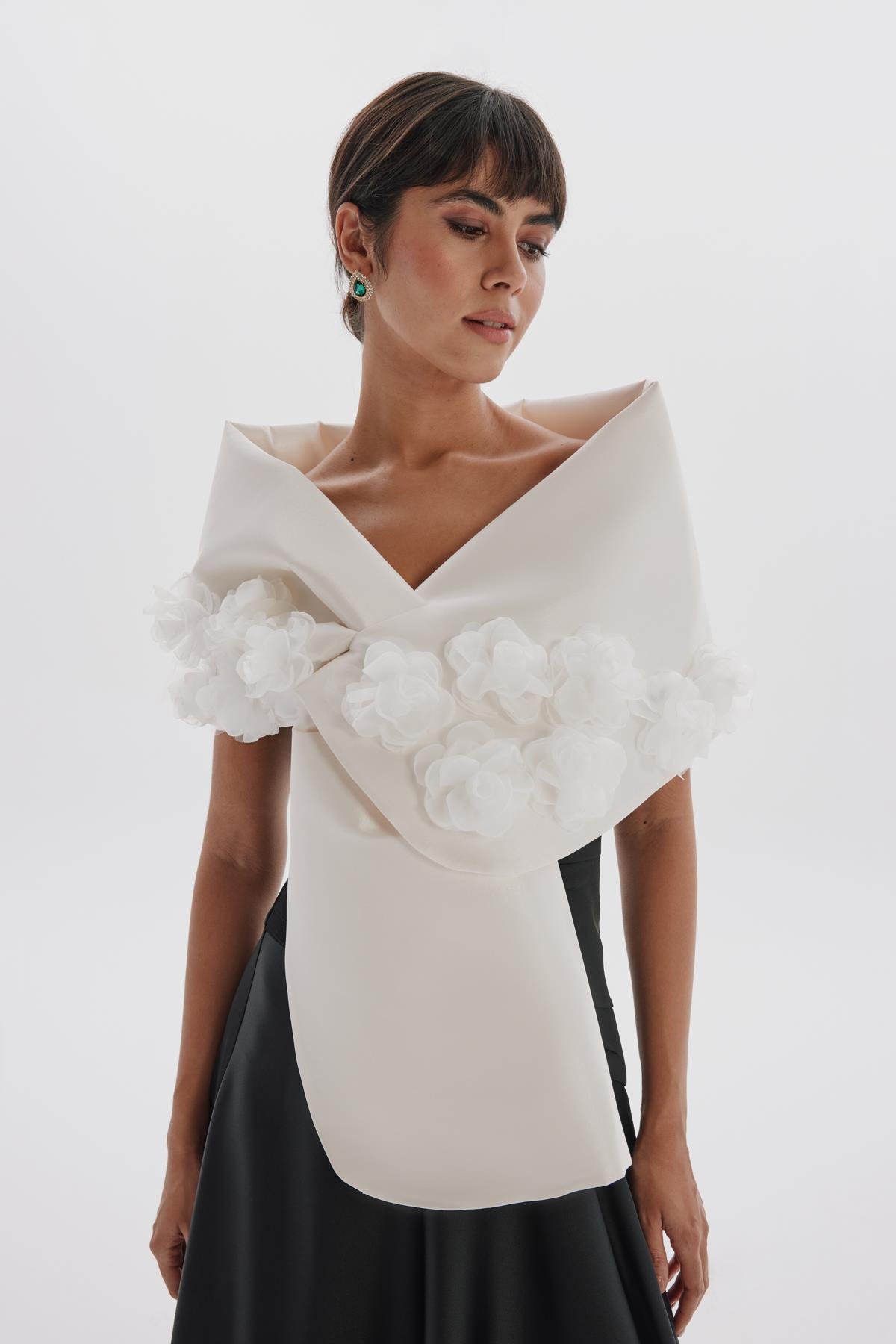 Lydia Dress Black-Modalody-Plus Size Evening Gowns