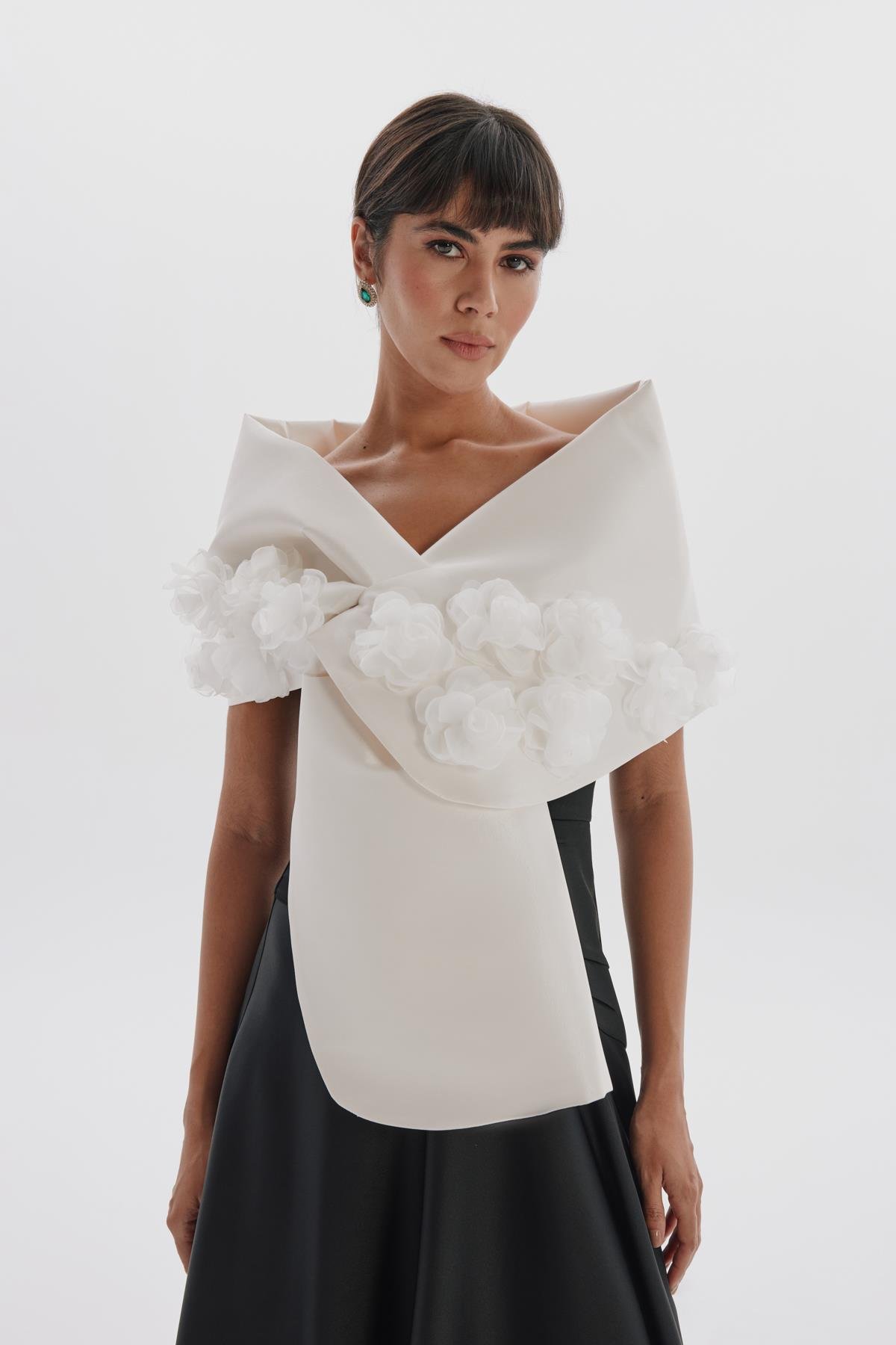 Lydia Dress Black-Modalody-Plus Size Evening Gowns