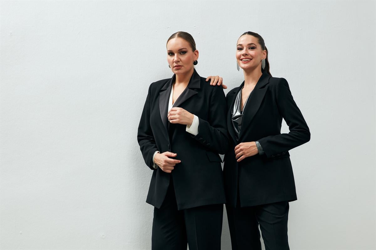 Martha Jacket Satin-Modalody-Plus Size Jackets