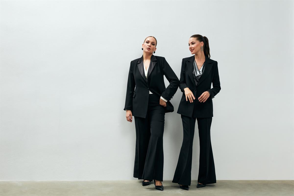 Martha Jacket Satin-Modalody-Plus Size Jackets