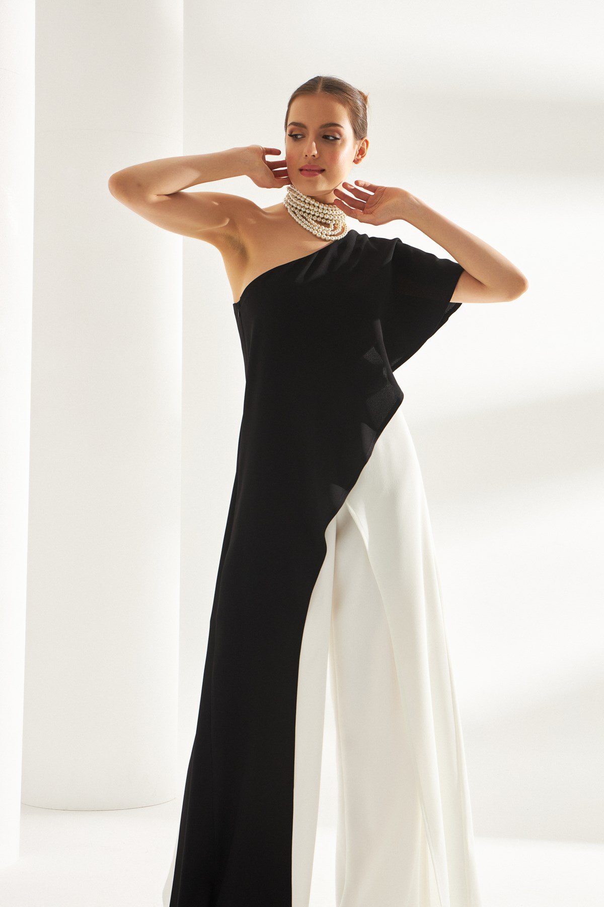 Melisa Jumpsuit Duo-Modalody-Plus Size Evening Gowns