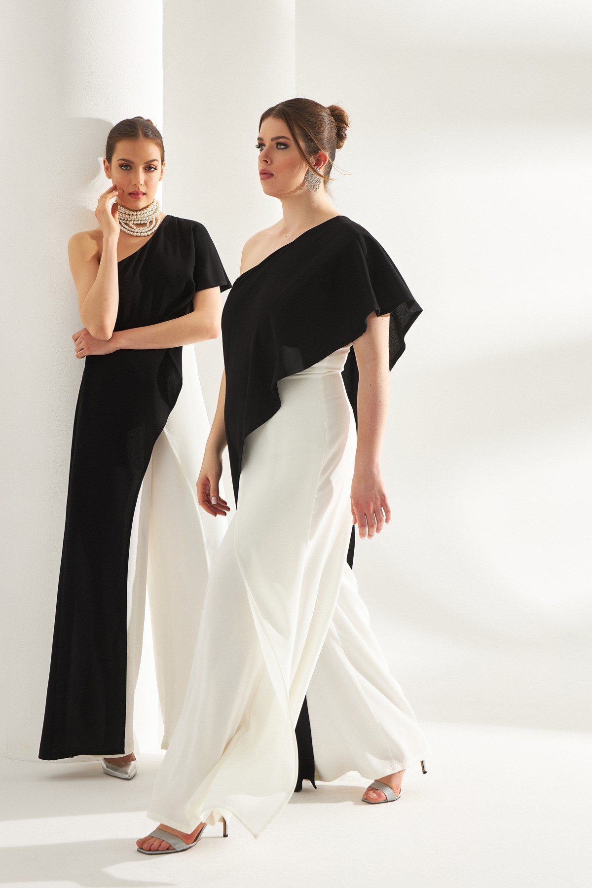 Melisa Jumpsuit Duo-Modalody-Plus Size Evening Gowns