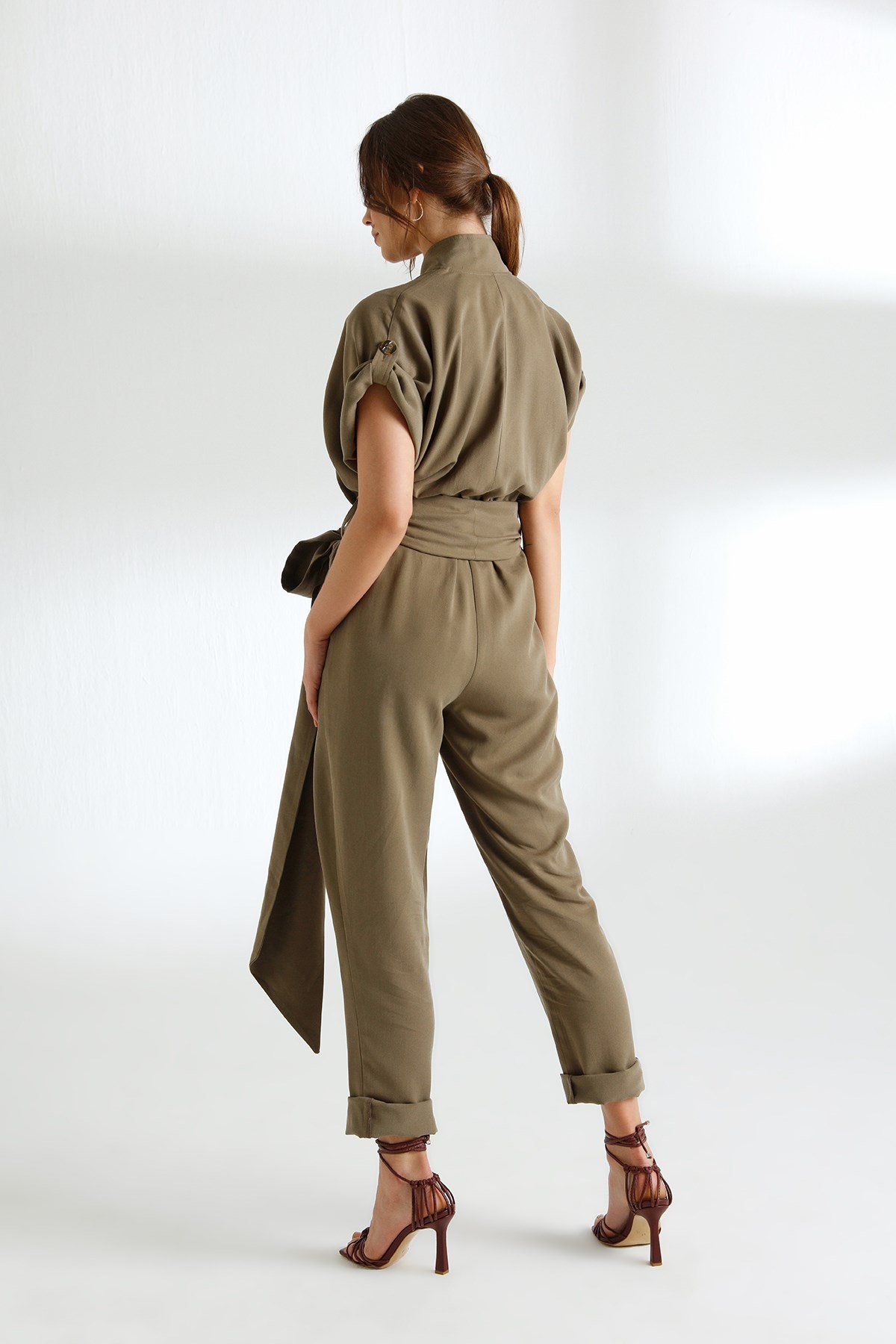 Mori Jumpsuit Khaki-Modalody-Jumpsuits
