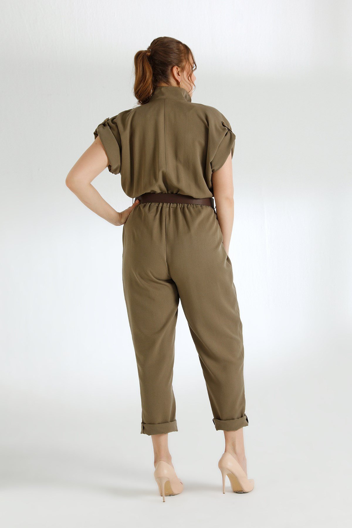 Mori Jumpsuit Khaki-Modalody-Jumpsuits