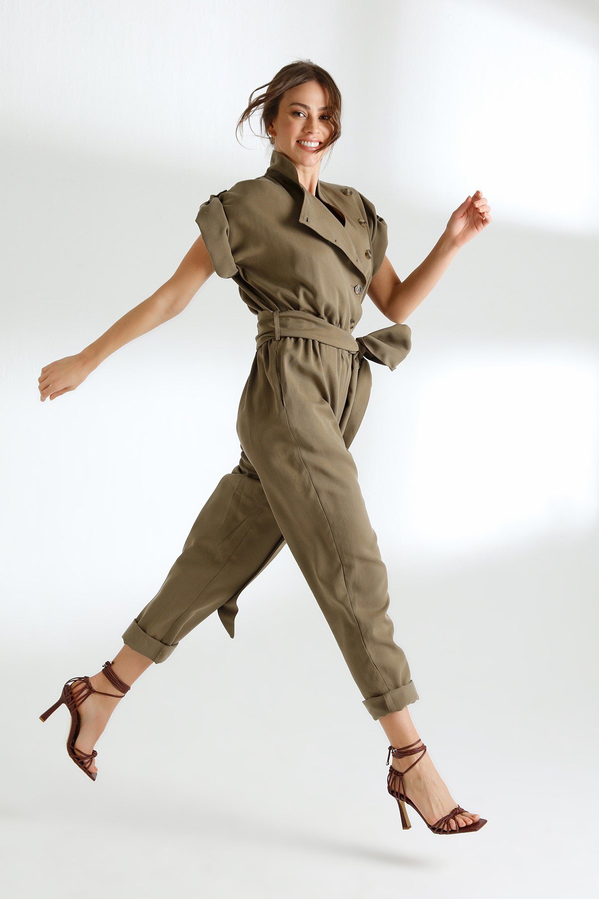 Mori Jumpsuit Khaki-Modalody-Jumpsuits