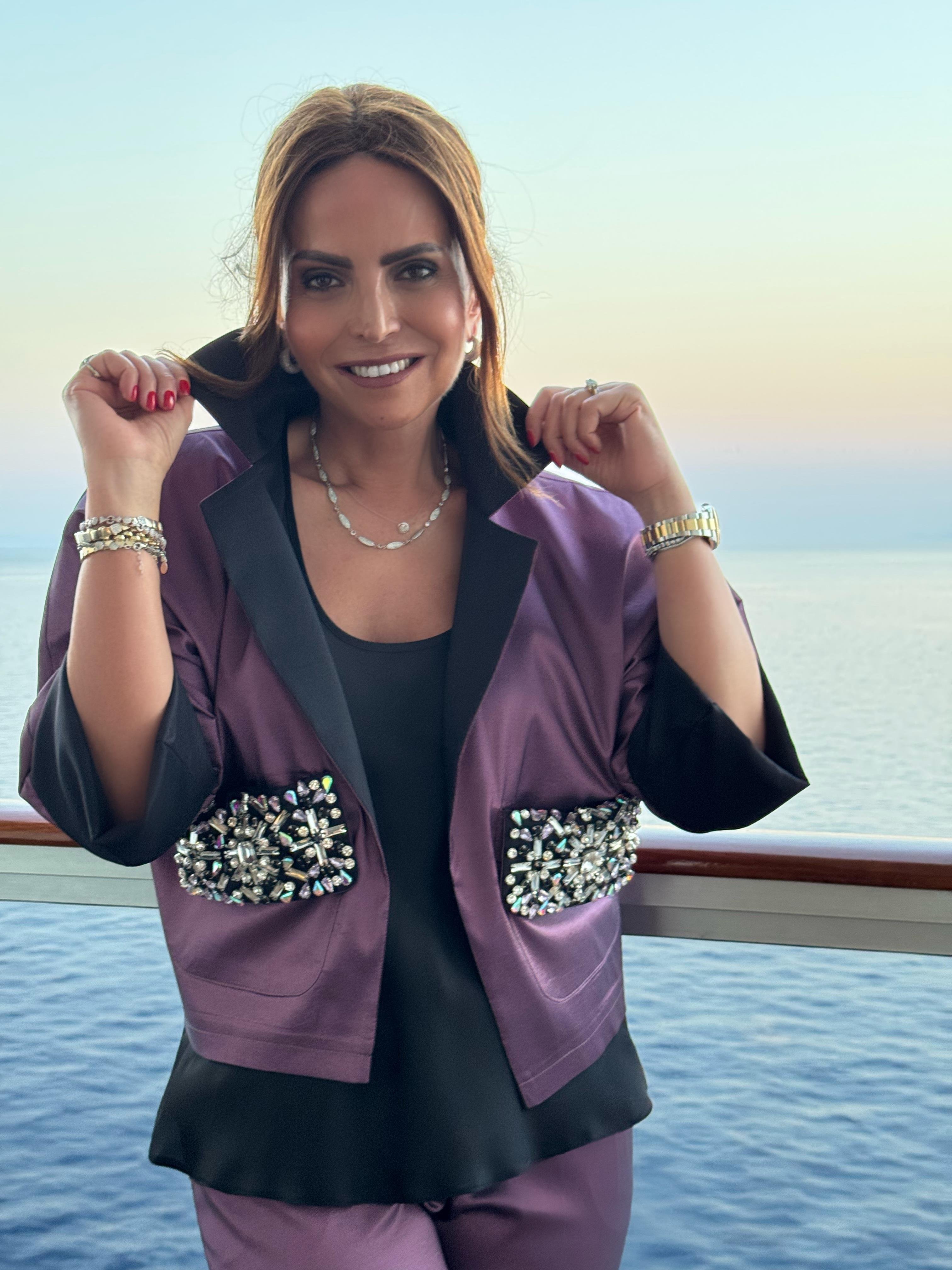 Pera Jacket Amethyst-Modalogy-Jackets & Coats