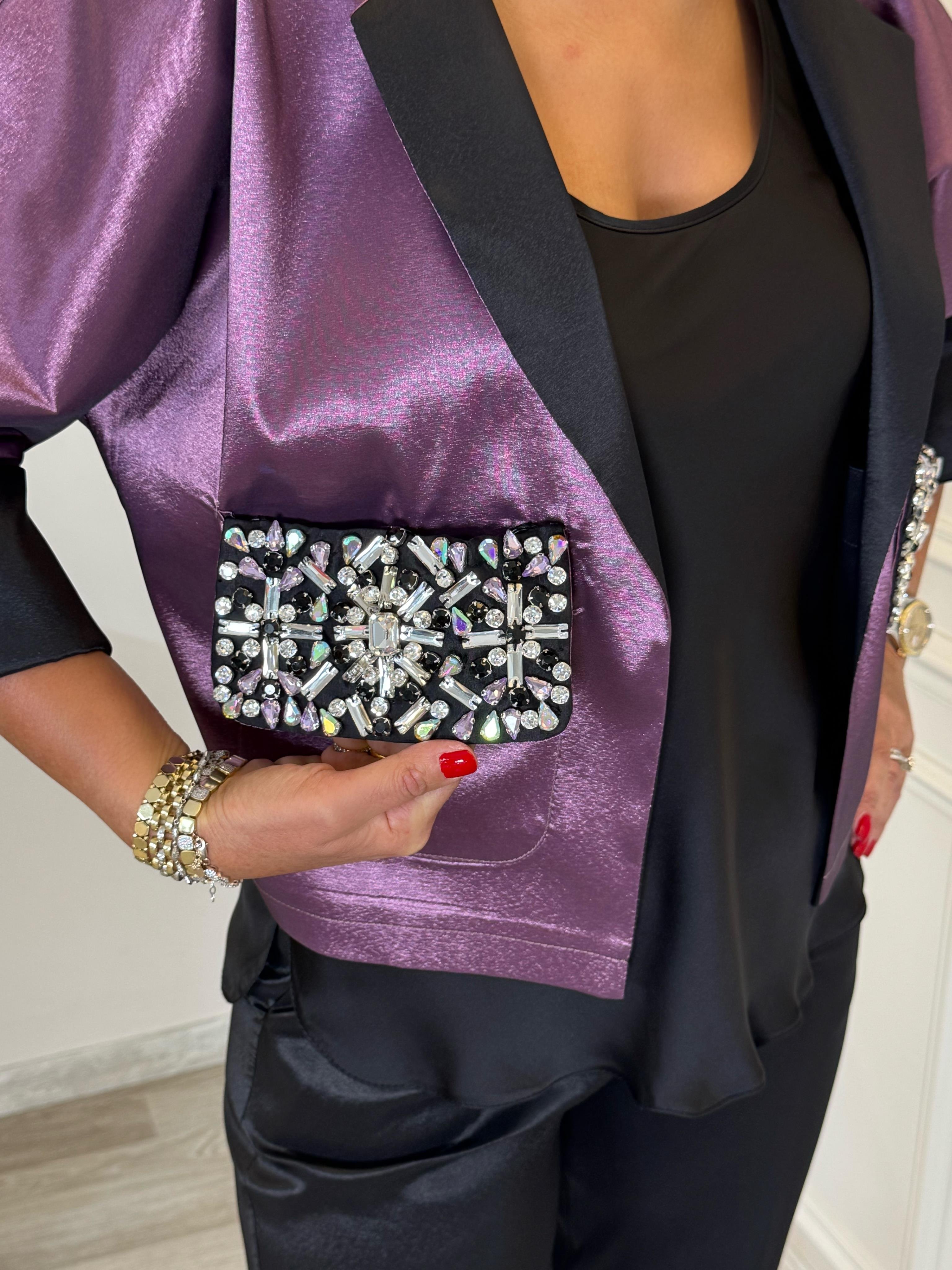 Pera Jacket Amethyst-Modalogy-Jackets & Coats