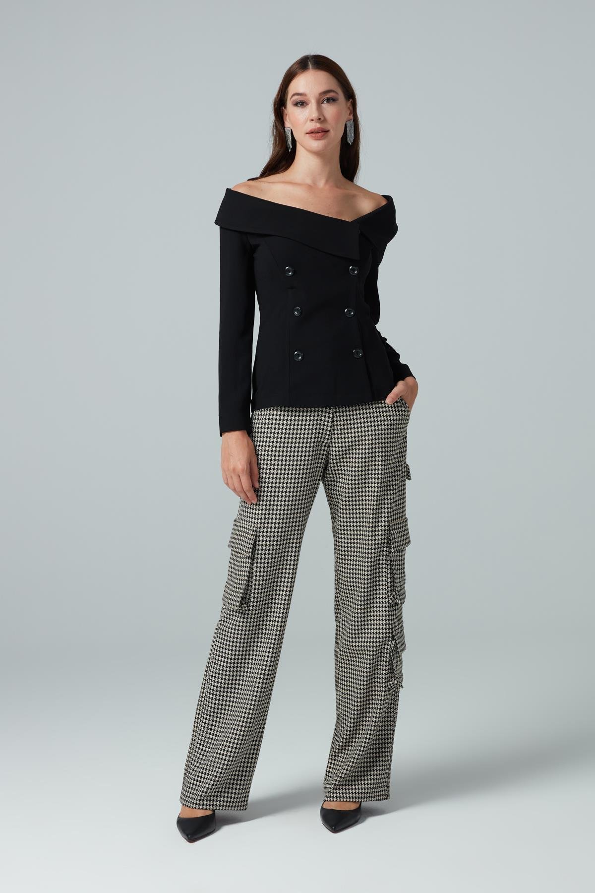 Pia Trousers-Modalody-Plus Size Trousers