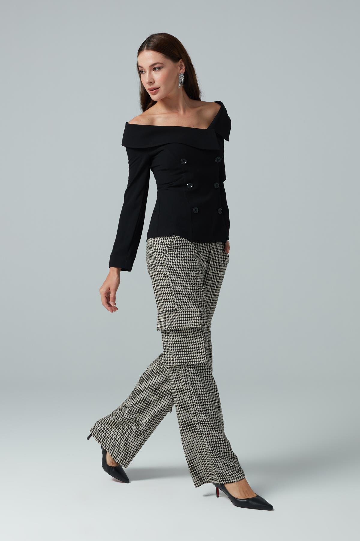Pia Trousers-Modalody-Plus Size Trousers