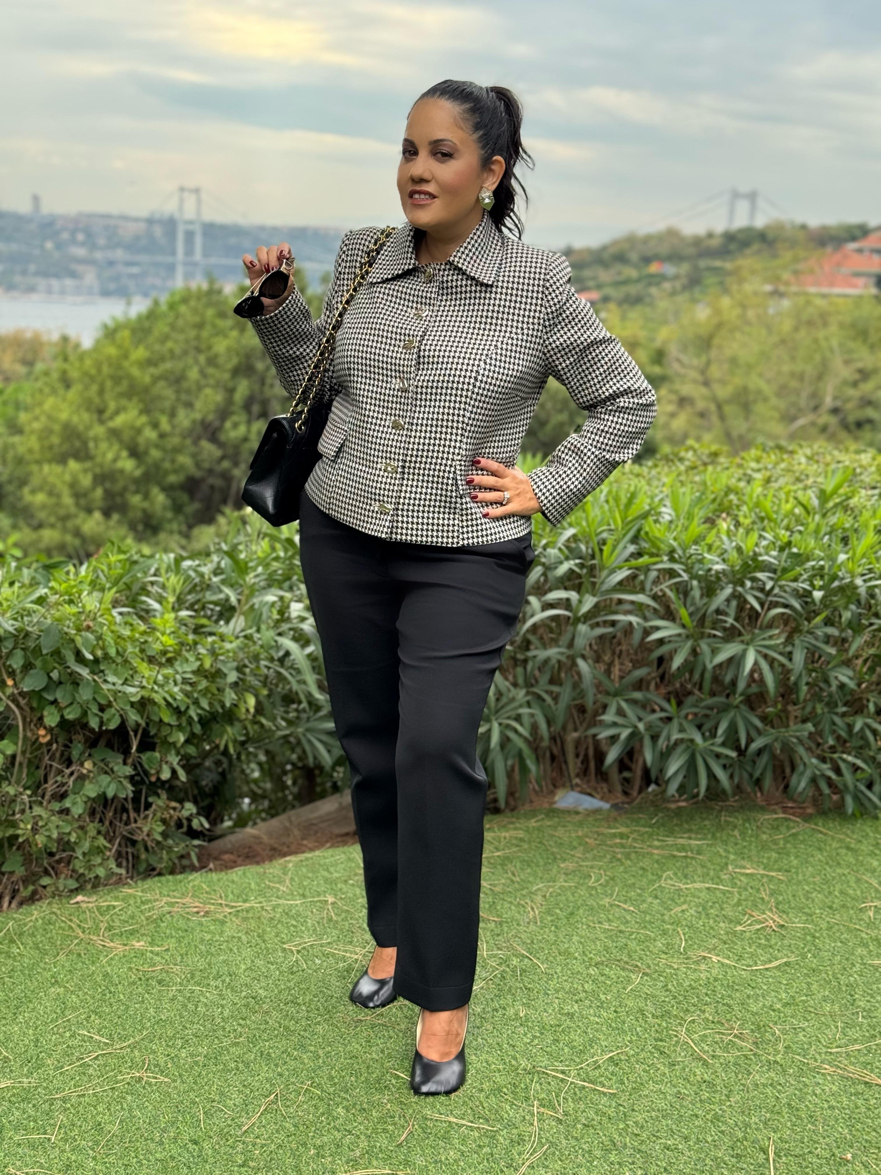 Ramona Pantolon Siyah-Modalogy-Pantolon