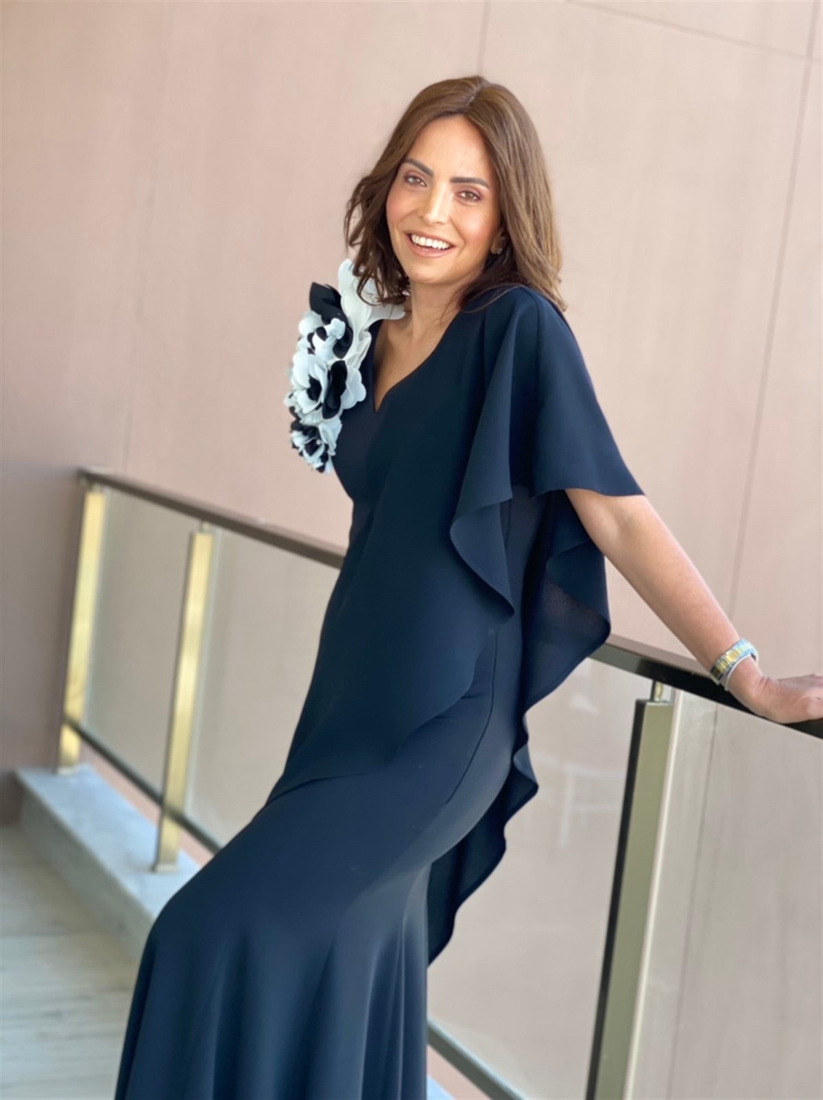 Reina Dress Black-Modalody-Evening Dresses