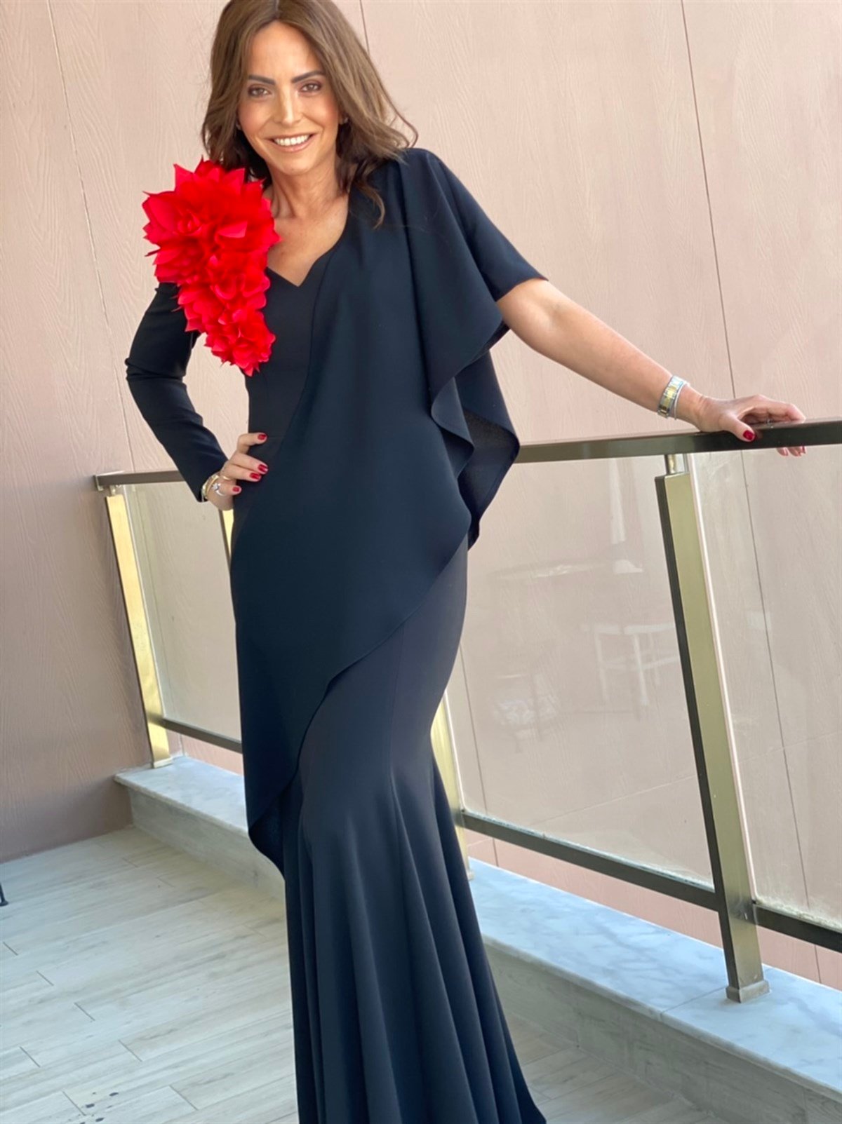 Reina Dress Black-Modalody-Evening Dresses