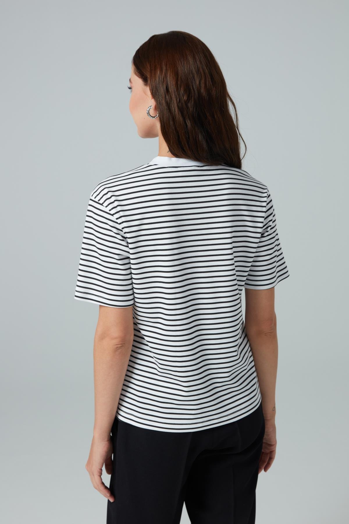 Riviera Tshirt Striped-Modalody-Tshirts