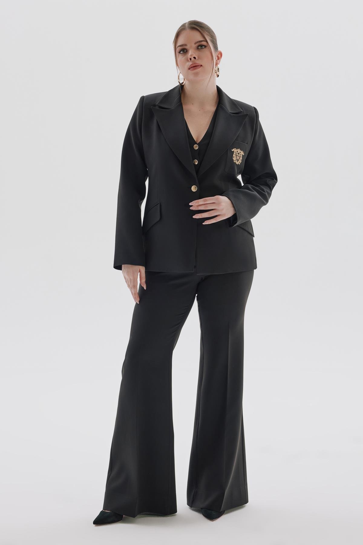 Roberta Jacket Black-Modalody-Jackets & Coats