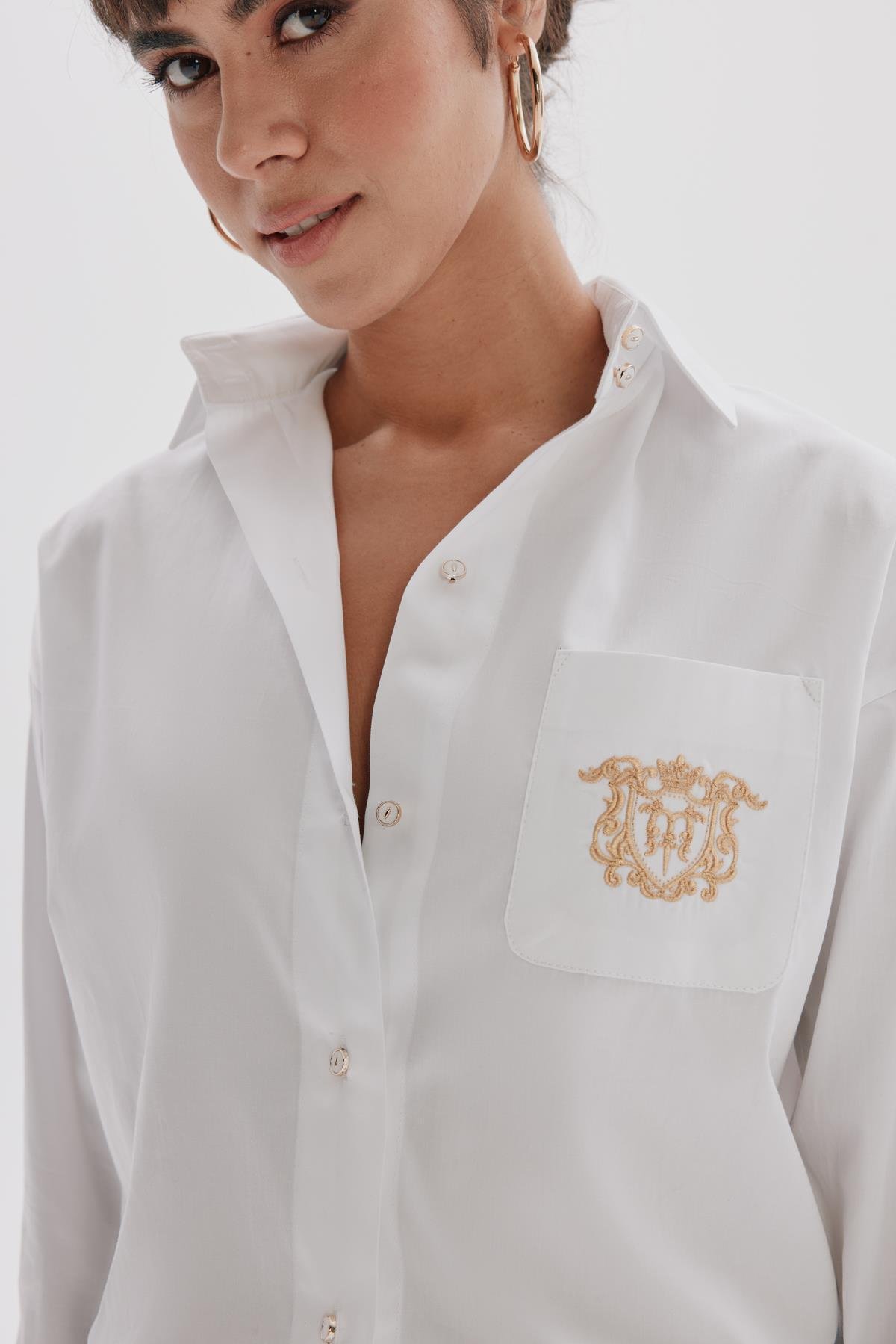 Roberta Shirt White-Modalody-Shirts